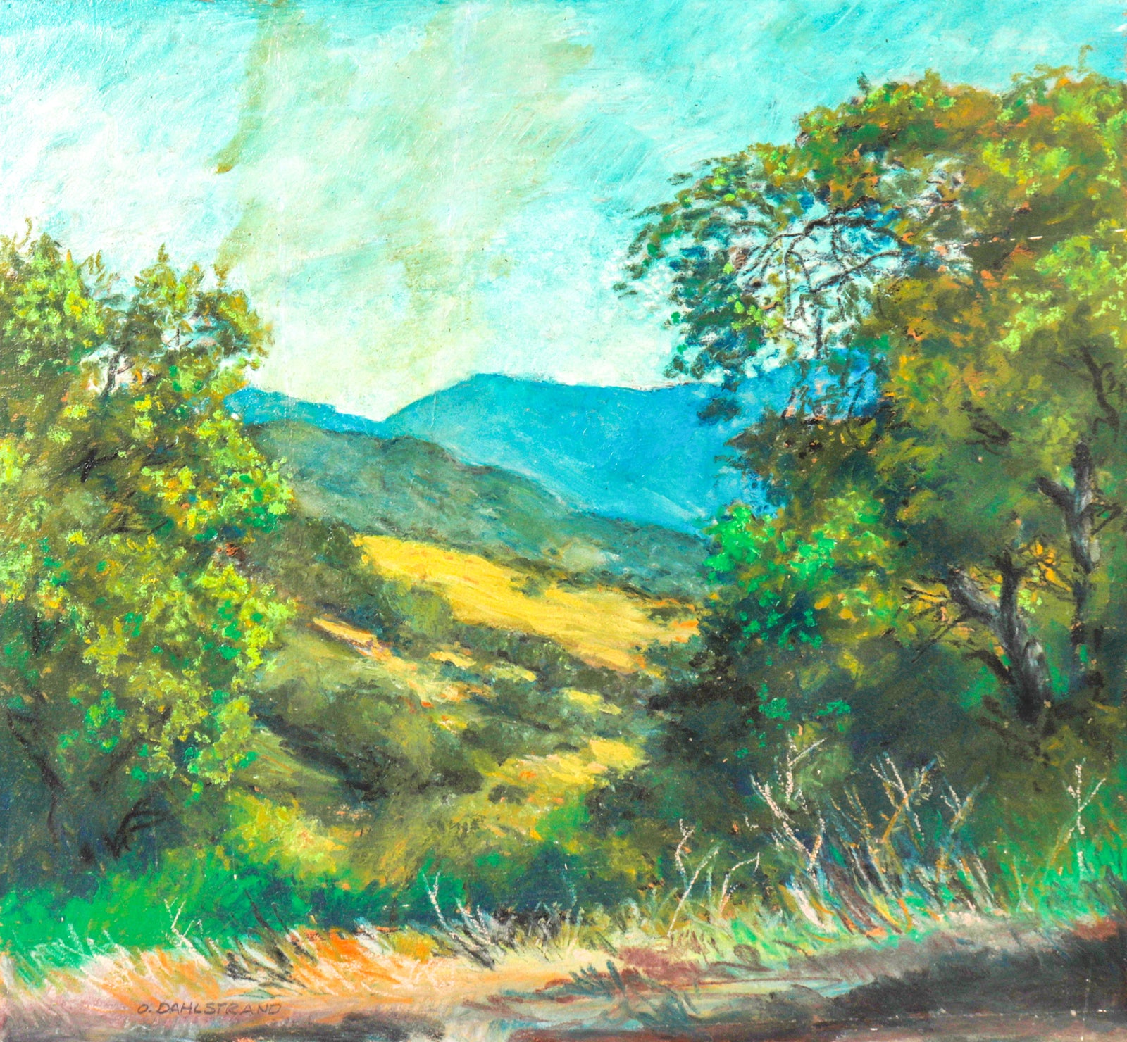 <i>Carmel Valley </i><br>1970 Oil <br><br>#C3115