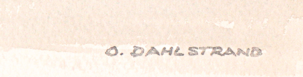 <i>Passing Towhead Island</i><br>1987 Watercolor<br><br>#C3119