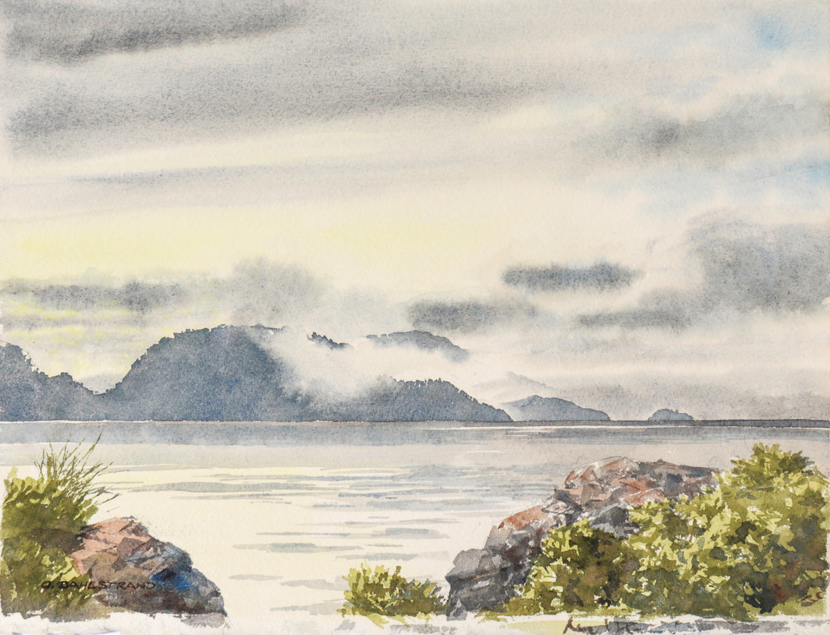 &lt;i&gt;Cypress Island&lt;/i&gt;&lt;br&gt;1986 Watercolor&lt;br&gt;&lt;br&gt;#C3131