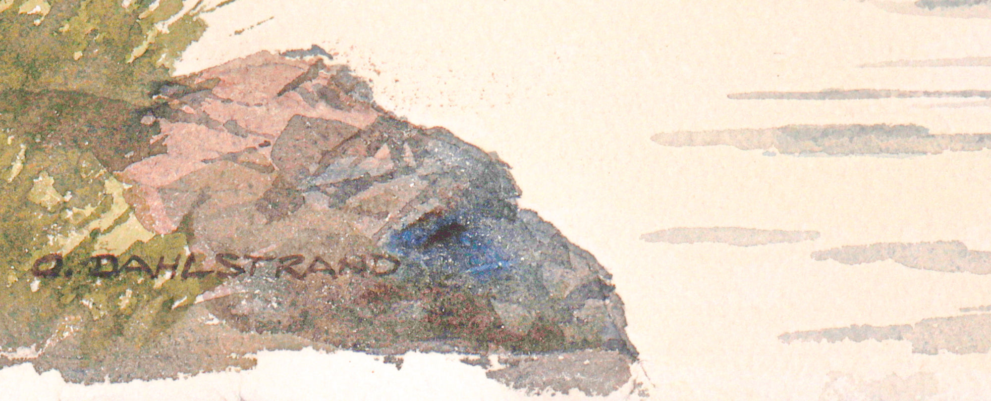 <i>Cypress Island</i><br>1986 Watercolor<br><br>#C3131