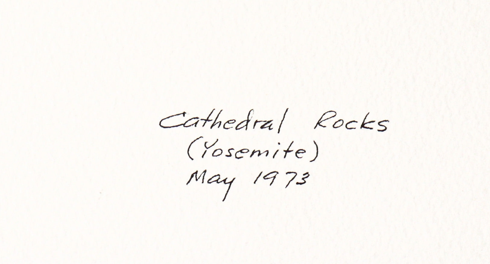 <i>Cathedral Rocks</i><br>1973 Watercolor<br><br>#C3145