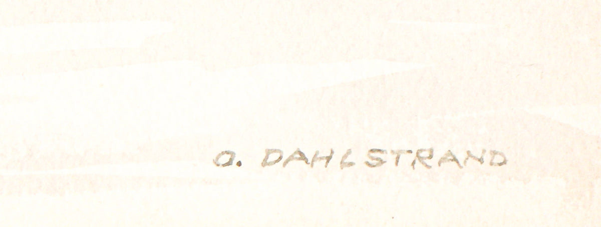 <i>Dawn on Rosario Strait</i><br>1986 Watercolor<br><br>#C3149