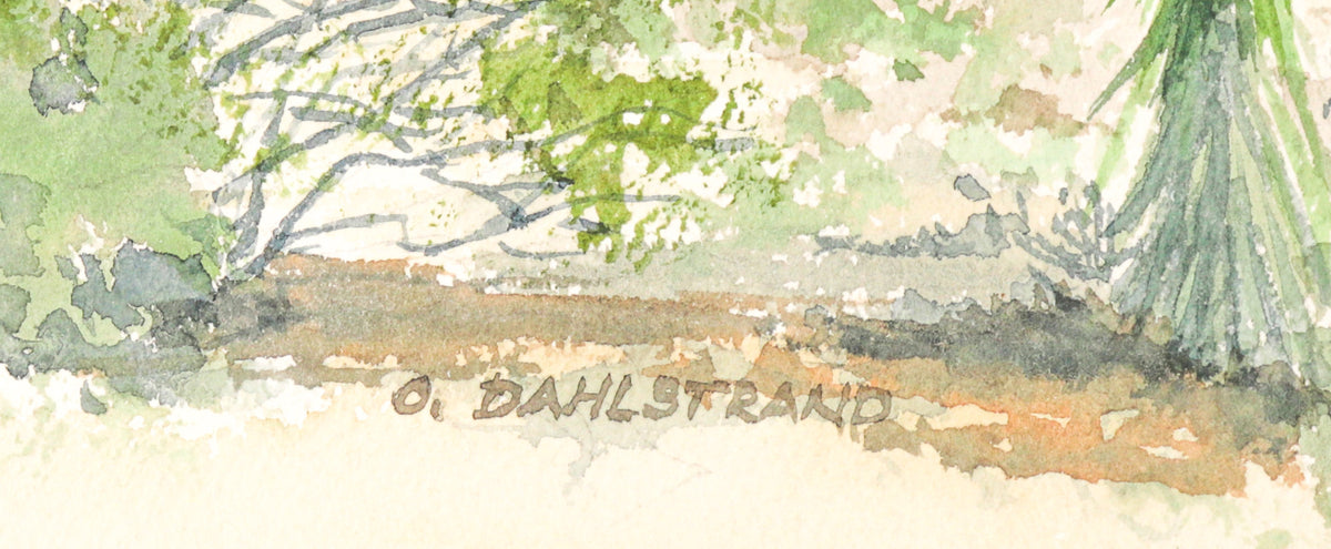 <i>Pinto Basin</i><br>1973 Watercolor<br><br>#C3163