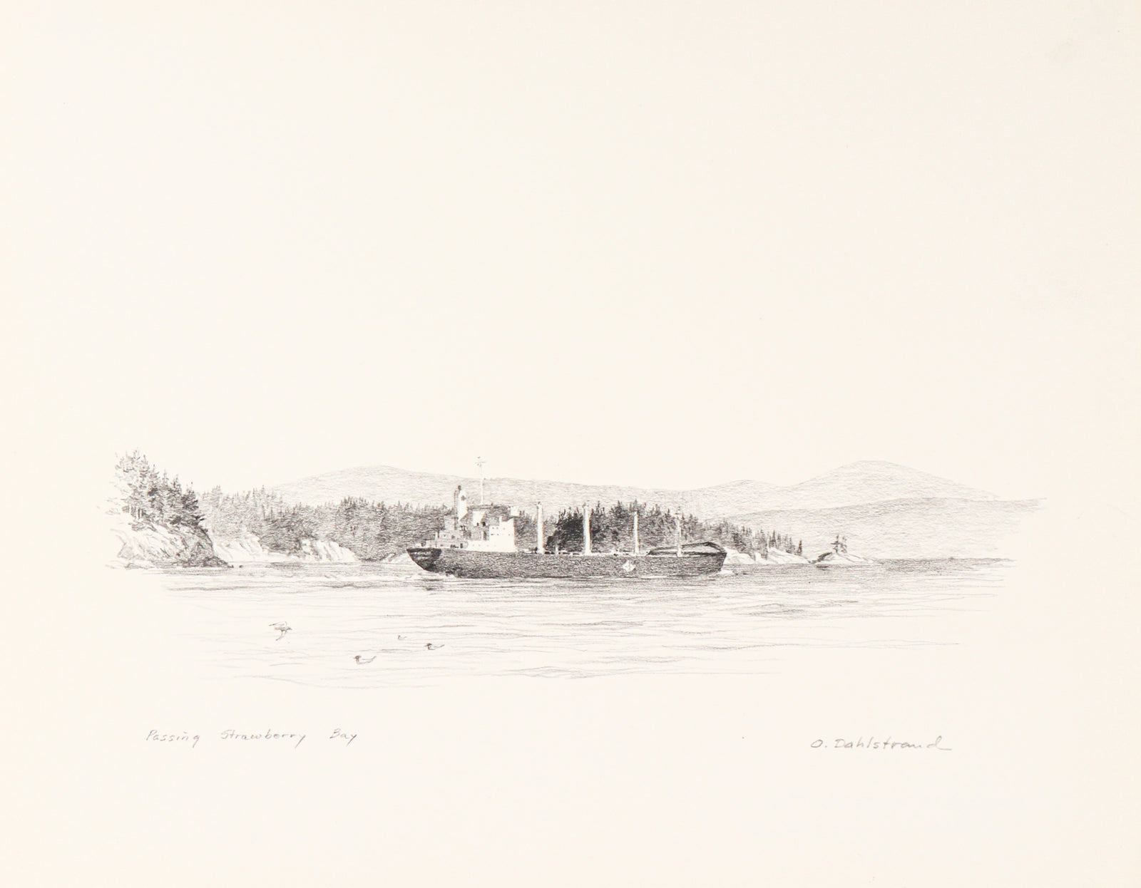 <i>Passing Strawberry Bay</i><br>1986 August<br><br>#C3167