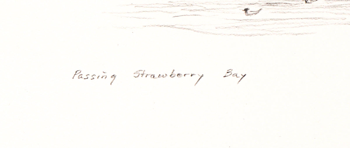 <i>Passing Strawberry Bay</i><br>1986 August<br><br>#C3167