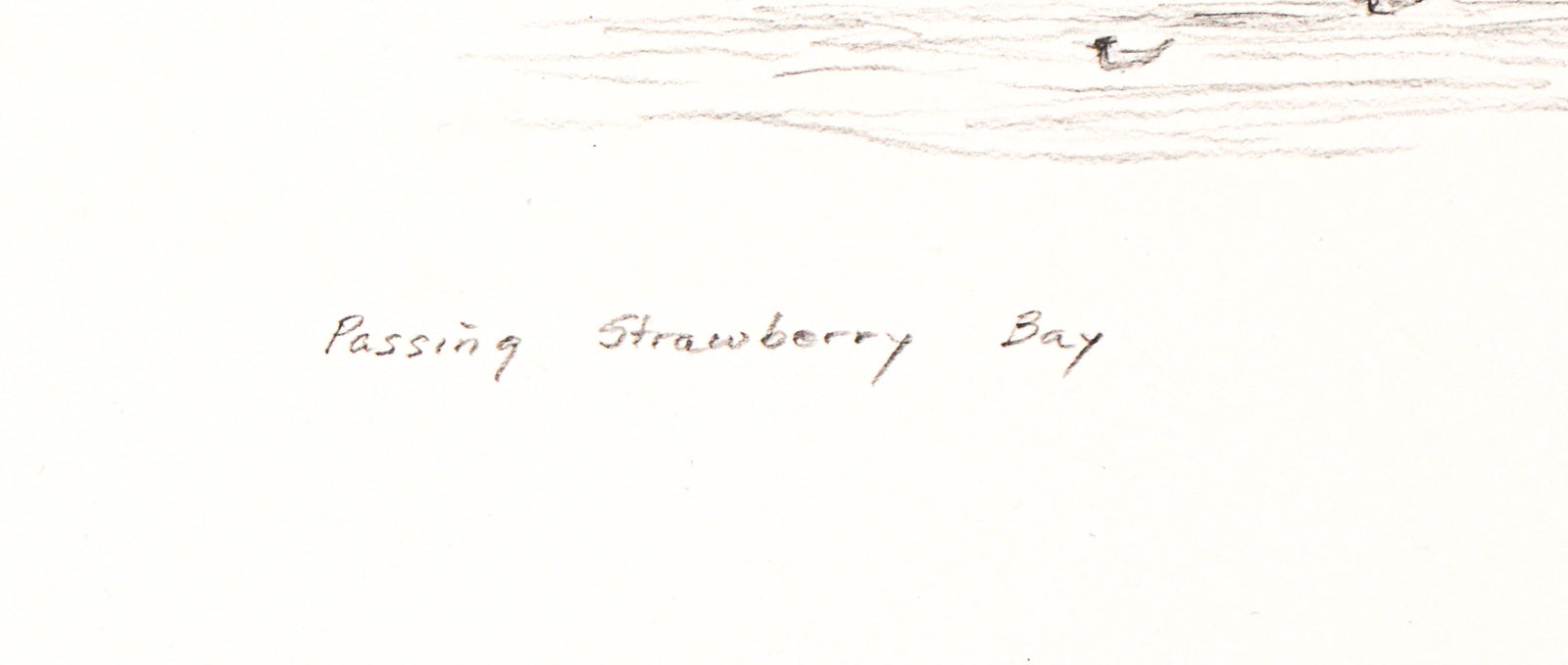 <i>Passing Strawberry Bay</i><br>1986 August<br><br>#C3167