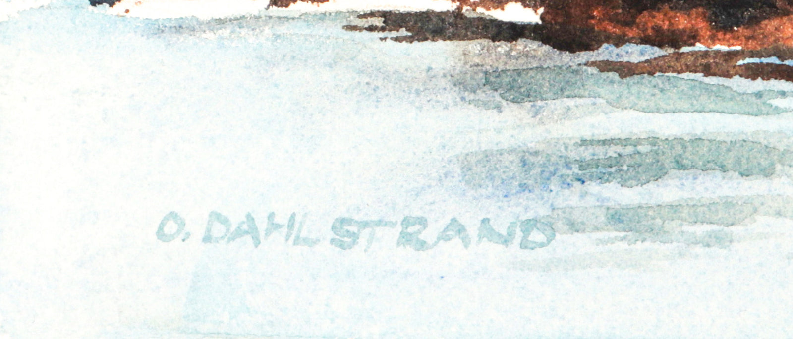 <i>Pigeon Point Light</i><br>1981 Watercolor<br><br>#C3185