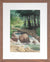River Running Through a Forest <br>20th Century Watercolor <br><br>#C3443