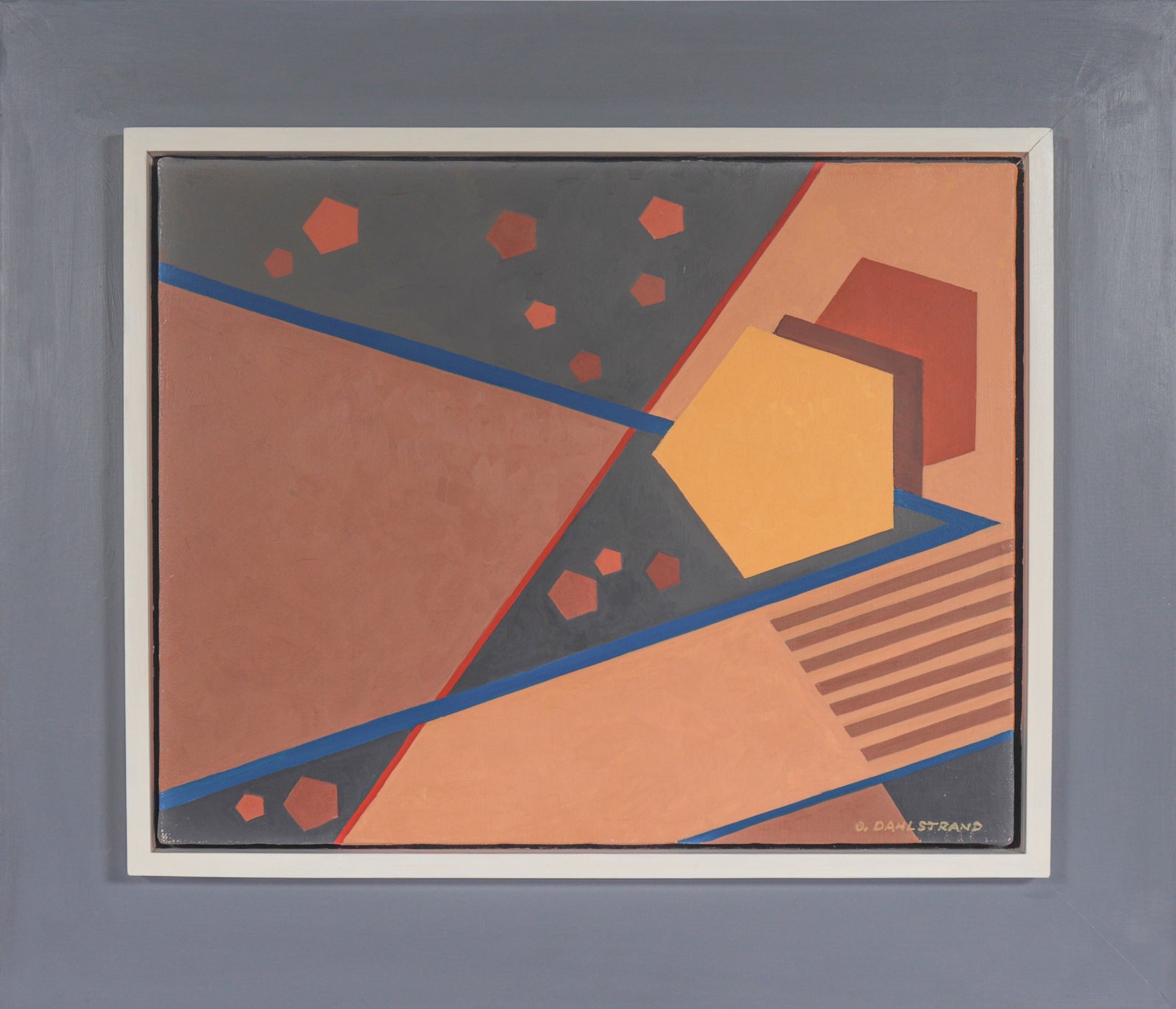 <i>Space Study No 2 </i><br>1998 Acrylic <br><br>#C3451