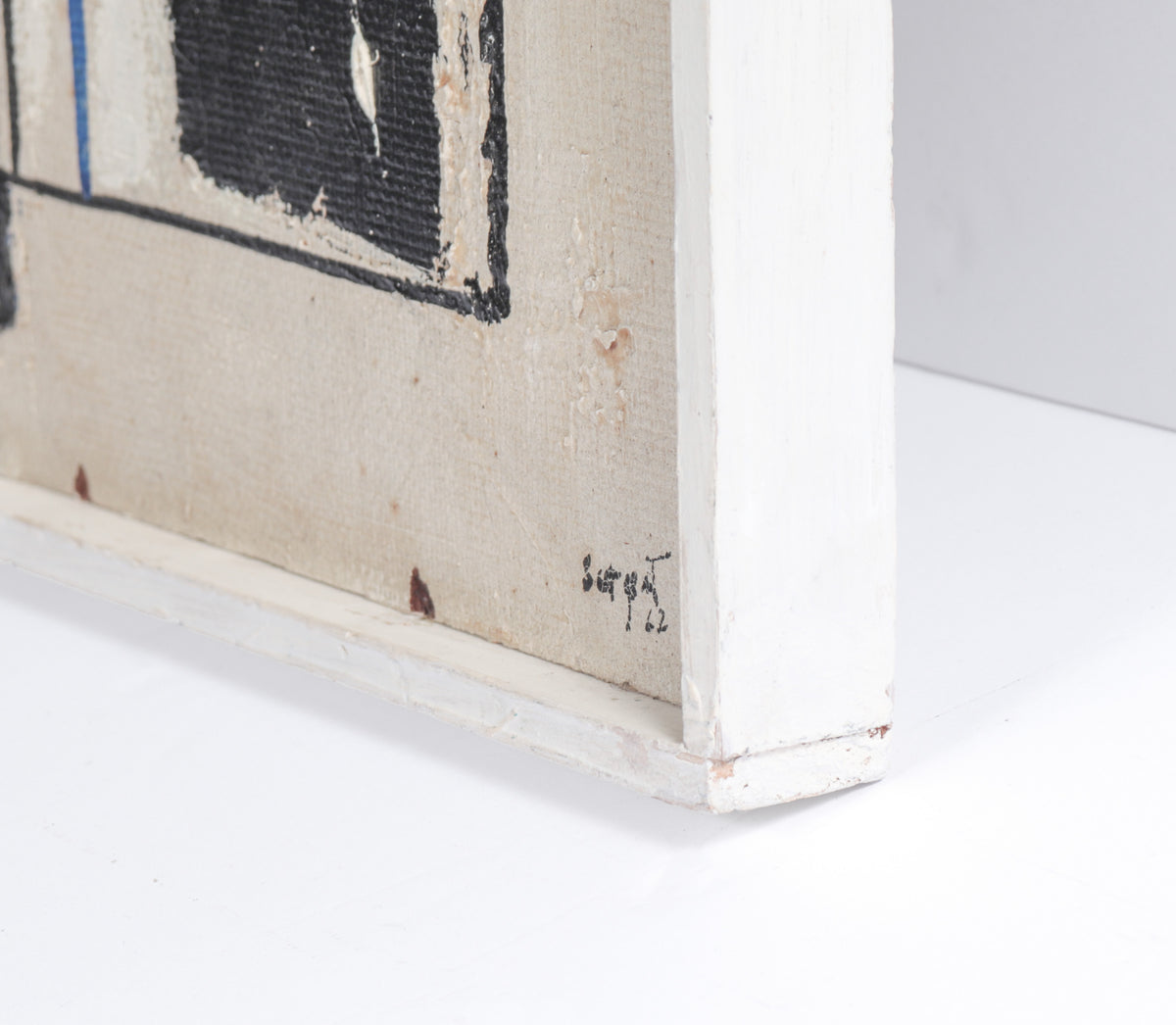 Geometric Composition<br>1962 Oil<br><br>#C3544