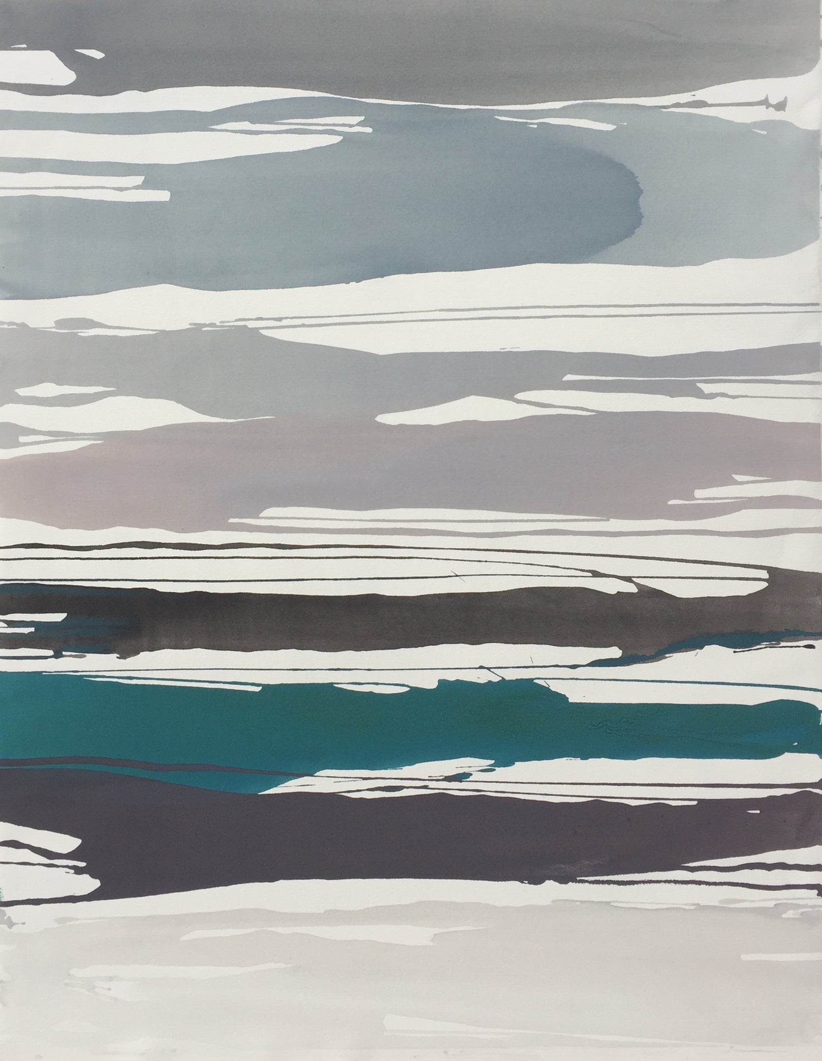 <i>In Between Color XVIII</i><br>2016 Gouache<br><br>#91351