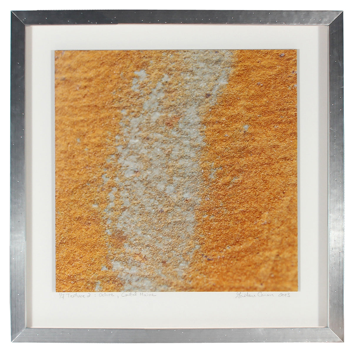 <I>Texture 2: Ochre</I><br>Coastal Maine, 2013<br><br>GC0353