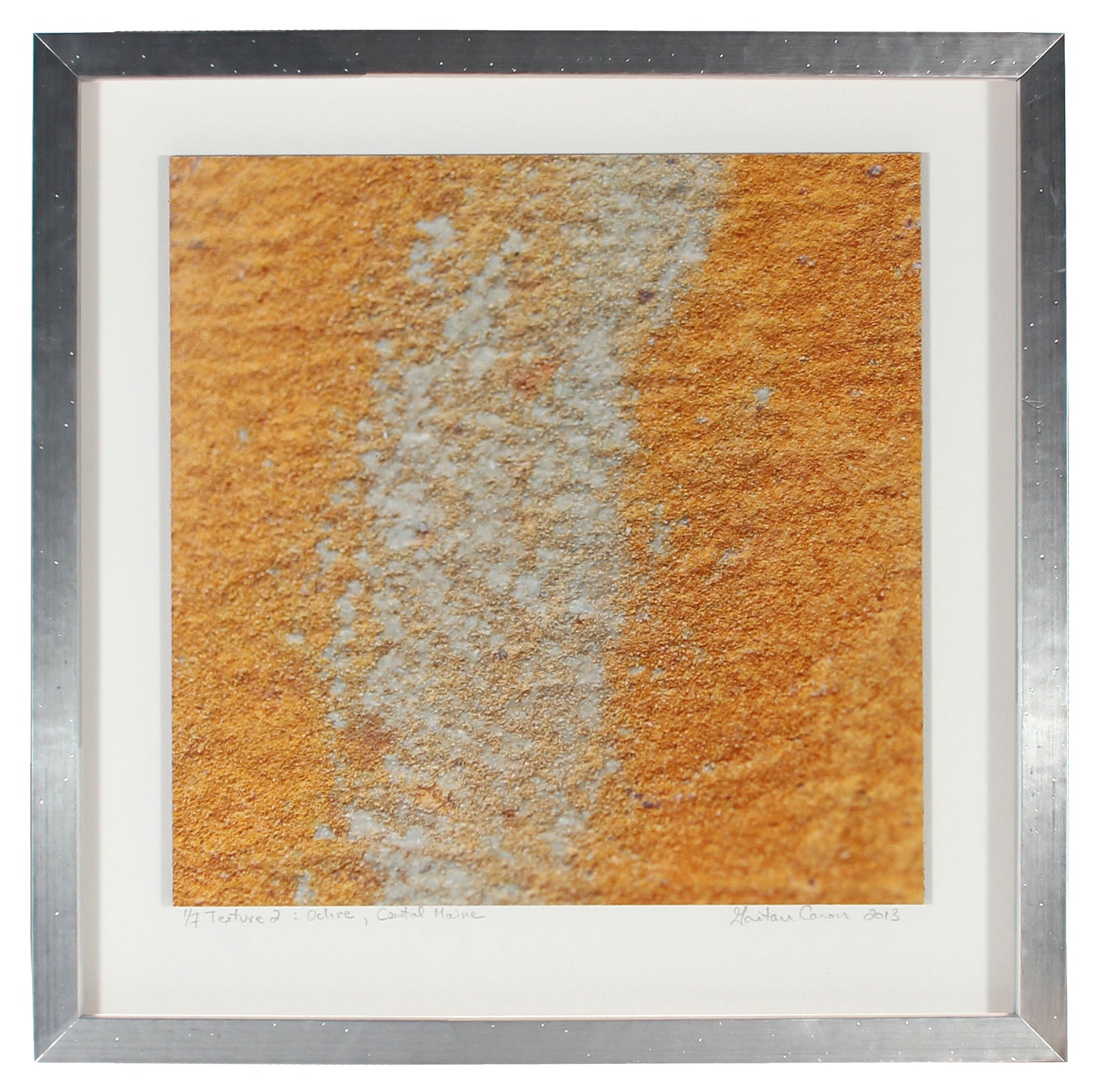 <I>Texture 2: Ochre</I><br>Coastal Maine, 2013<br><br>GC0353