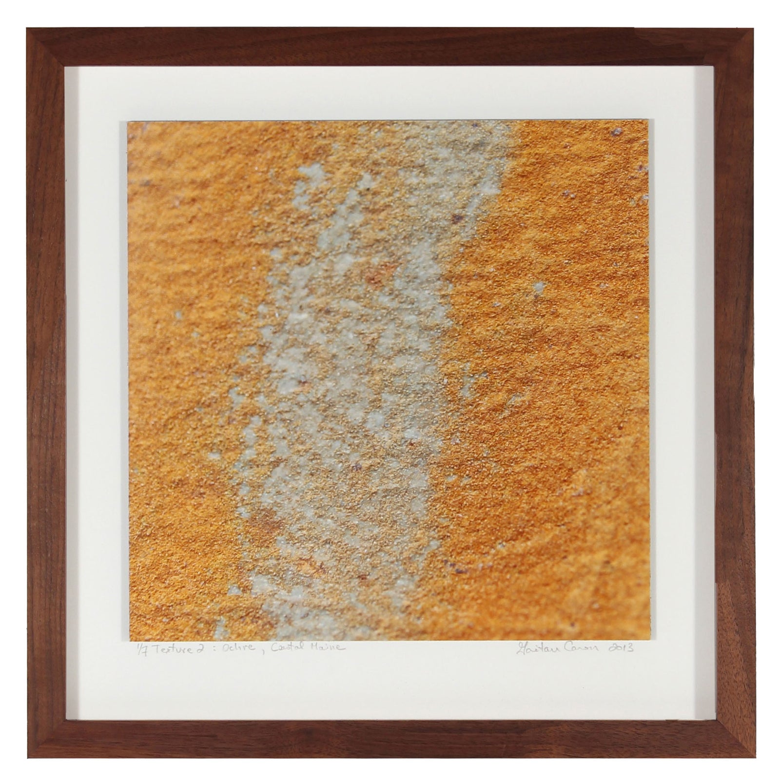 <I>Texture 2: Ochre</I><br>Coastal Maine, 2013<br><br>GC0353