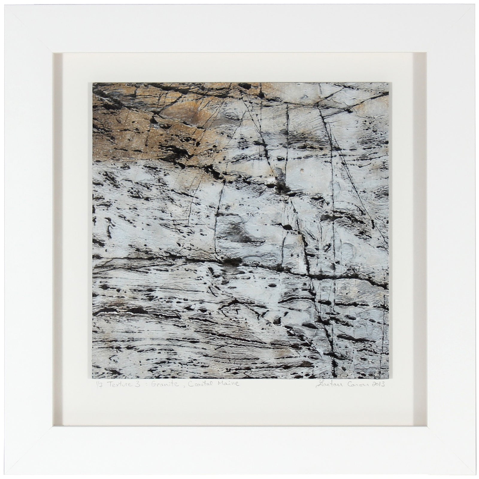 <I>Texture 3: Granite</I><br>Coastal Maine, 2013<br><br>GC0356