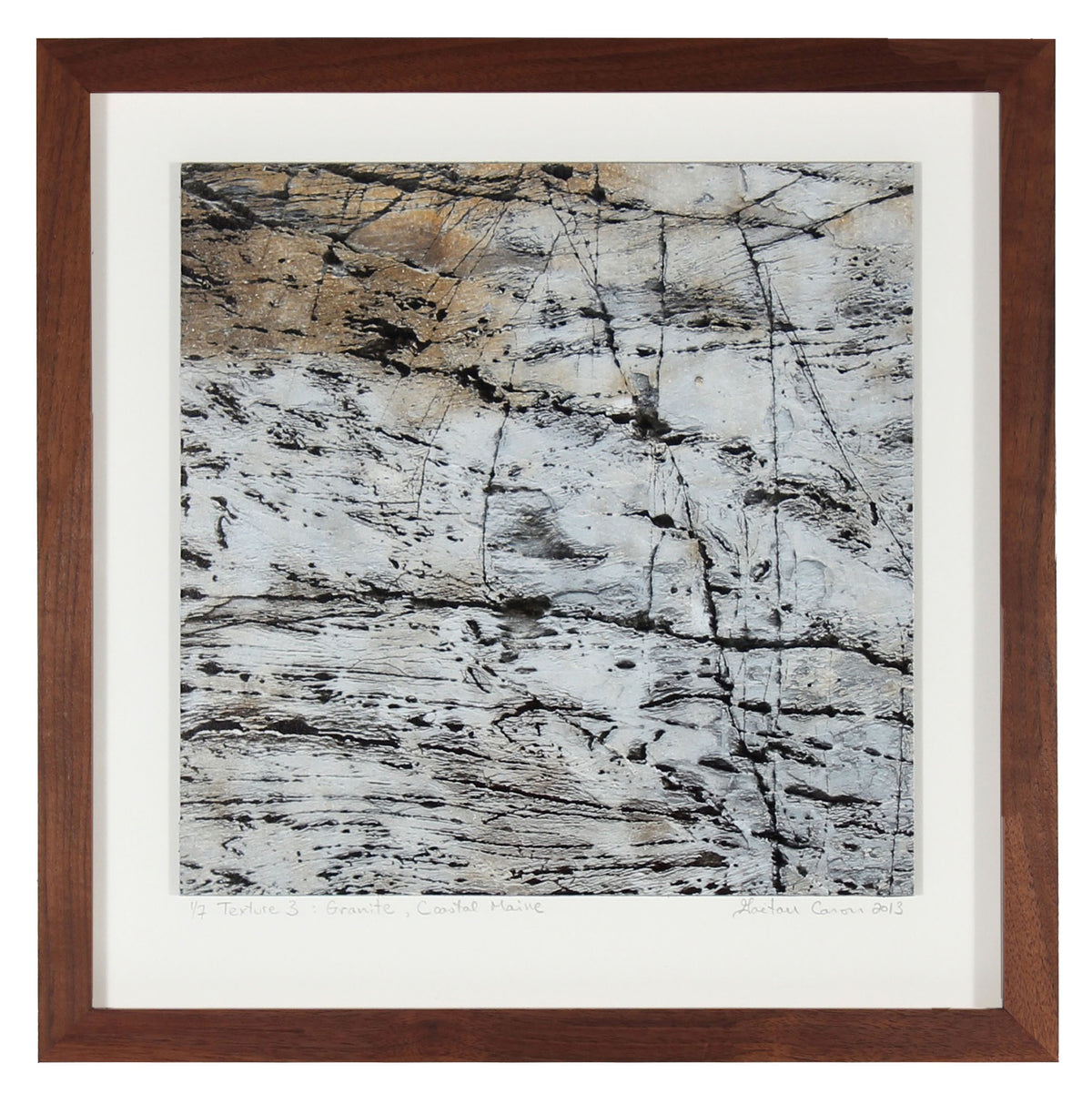 <I>Texture 3: Granite</I><br>Coastal Maine, 2013<br><br>GC0356