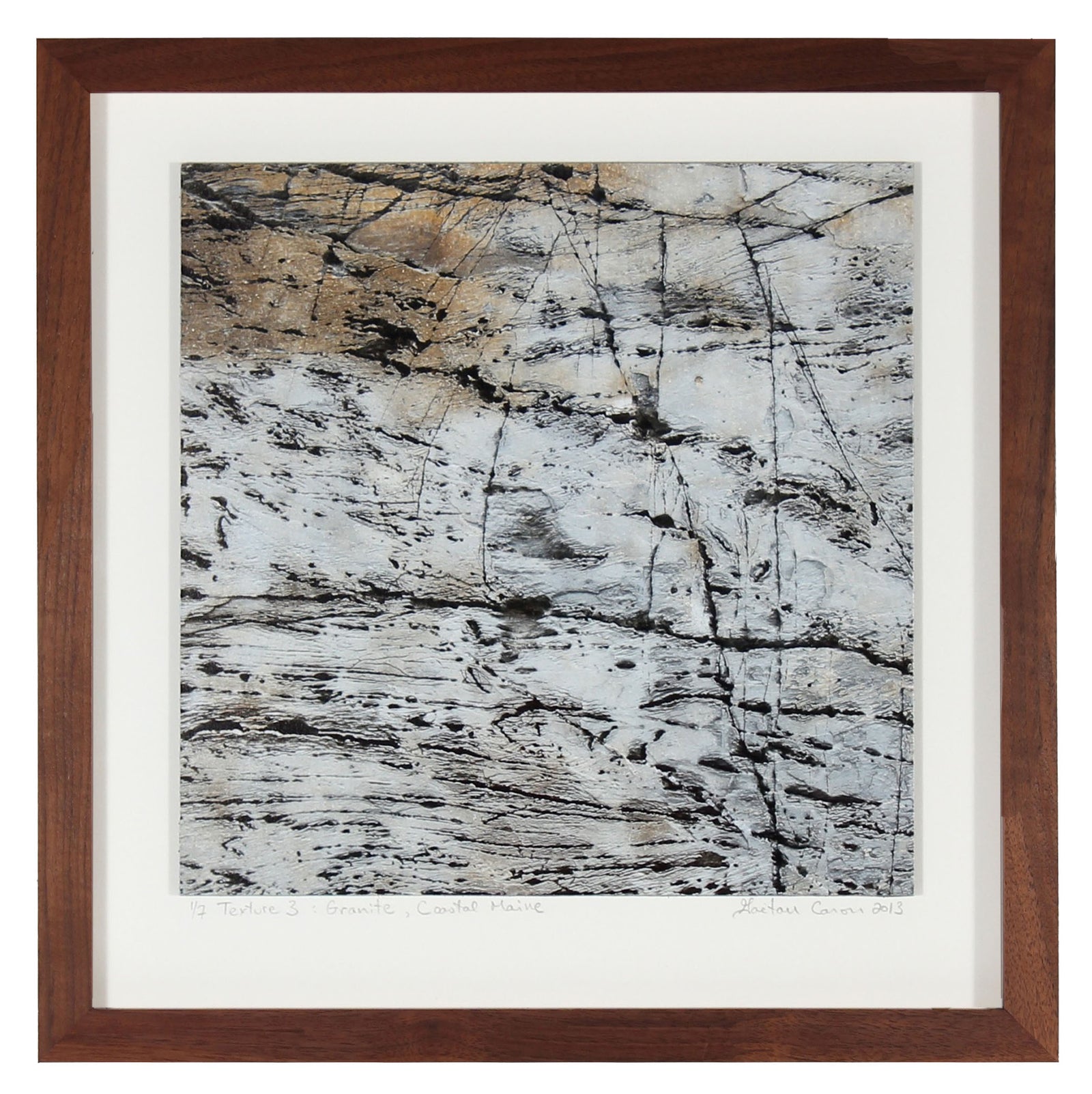 <I>Texture 3: Granite</I><br>Coastal Maine, 2013<br><br>GC0356
