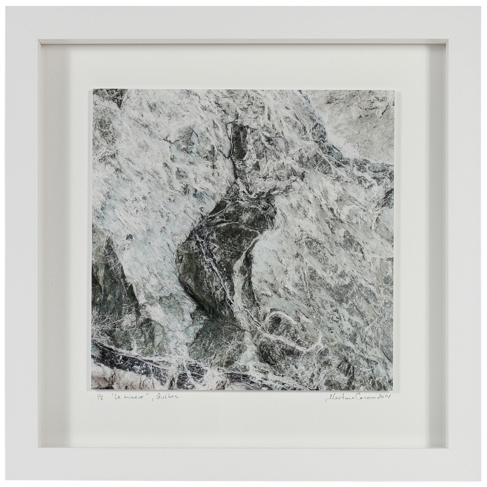 <I>Le mineur (The Miner)</I><br>Asbestos, Québec, 2014<br><br>GC0369