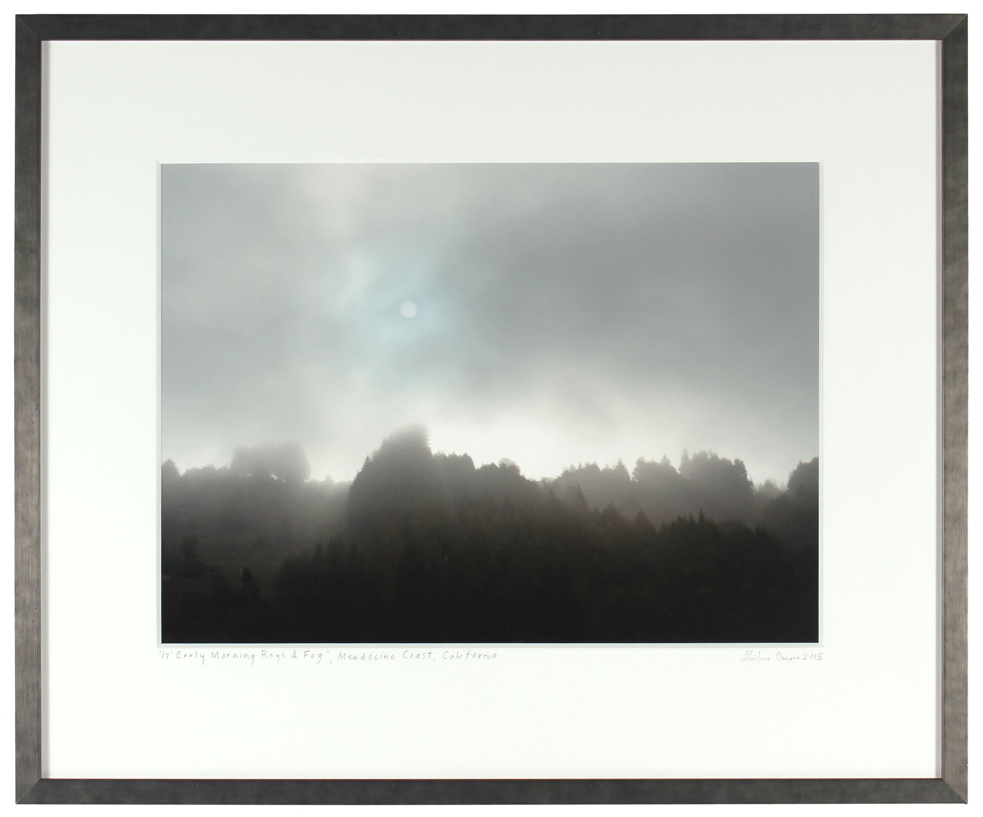 <I>Early Morning, Sun & Fog</I><br>Mendocino Coast, California, 2015<br><br>GC0392