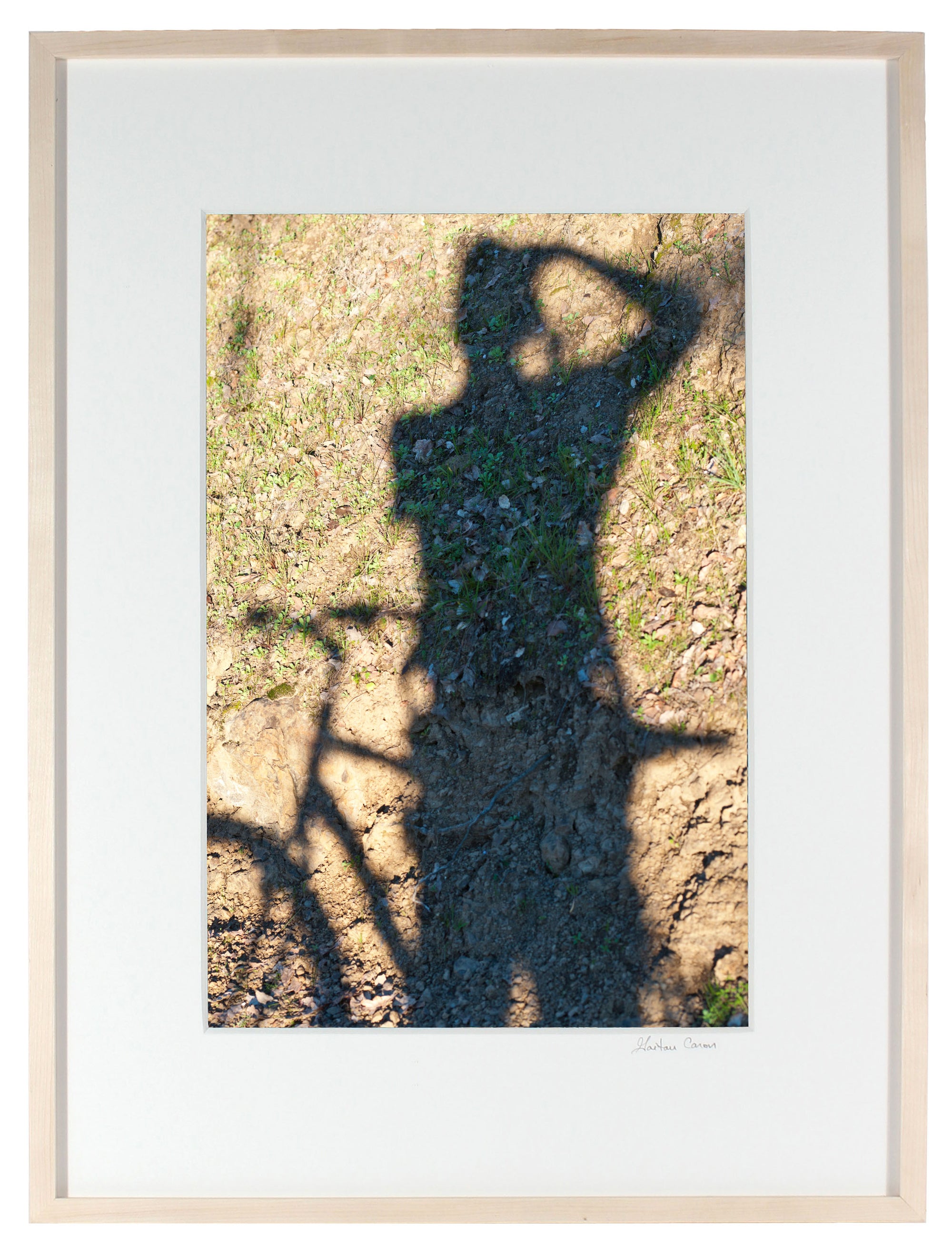 <I>À Vélo - auto portrait (Self-Portrait with Bicycle)</I><br>Mendocino, California, 2015<br><br>GC0397