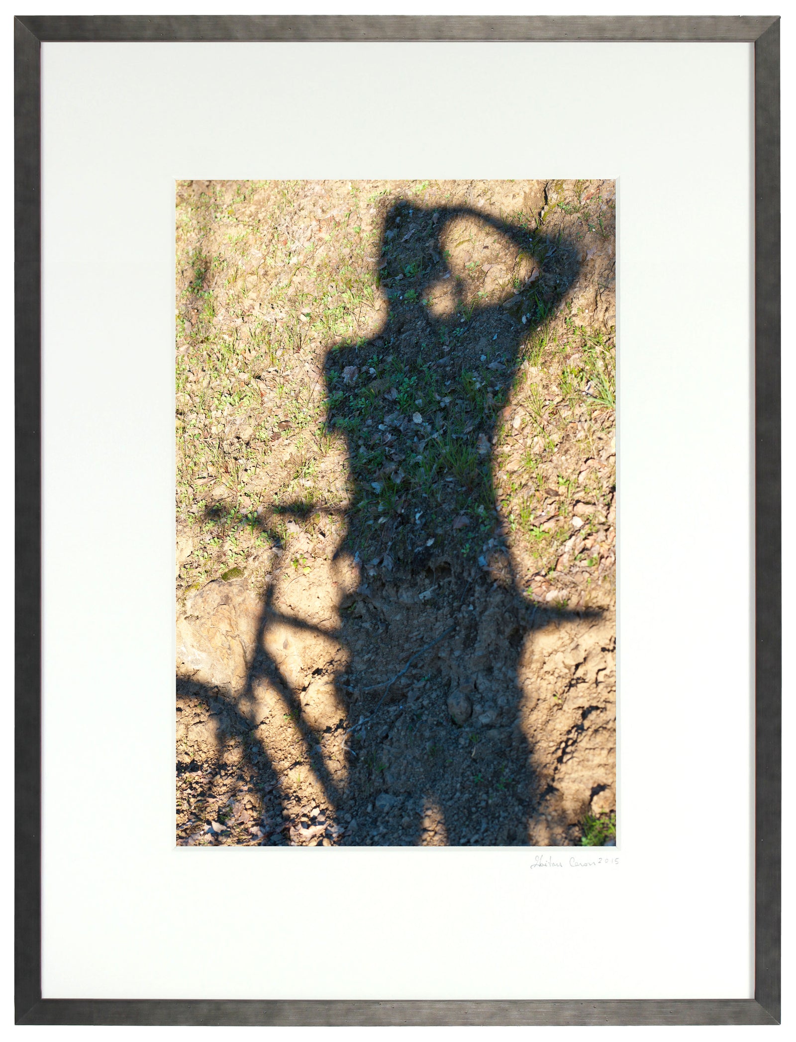 <I>À Vélo - auto portrait (Self-Portrait with Bicycle)</I><br>Mendocino, California, 2015<br><br>GC0397