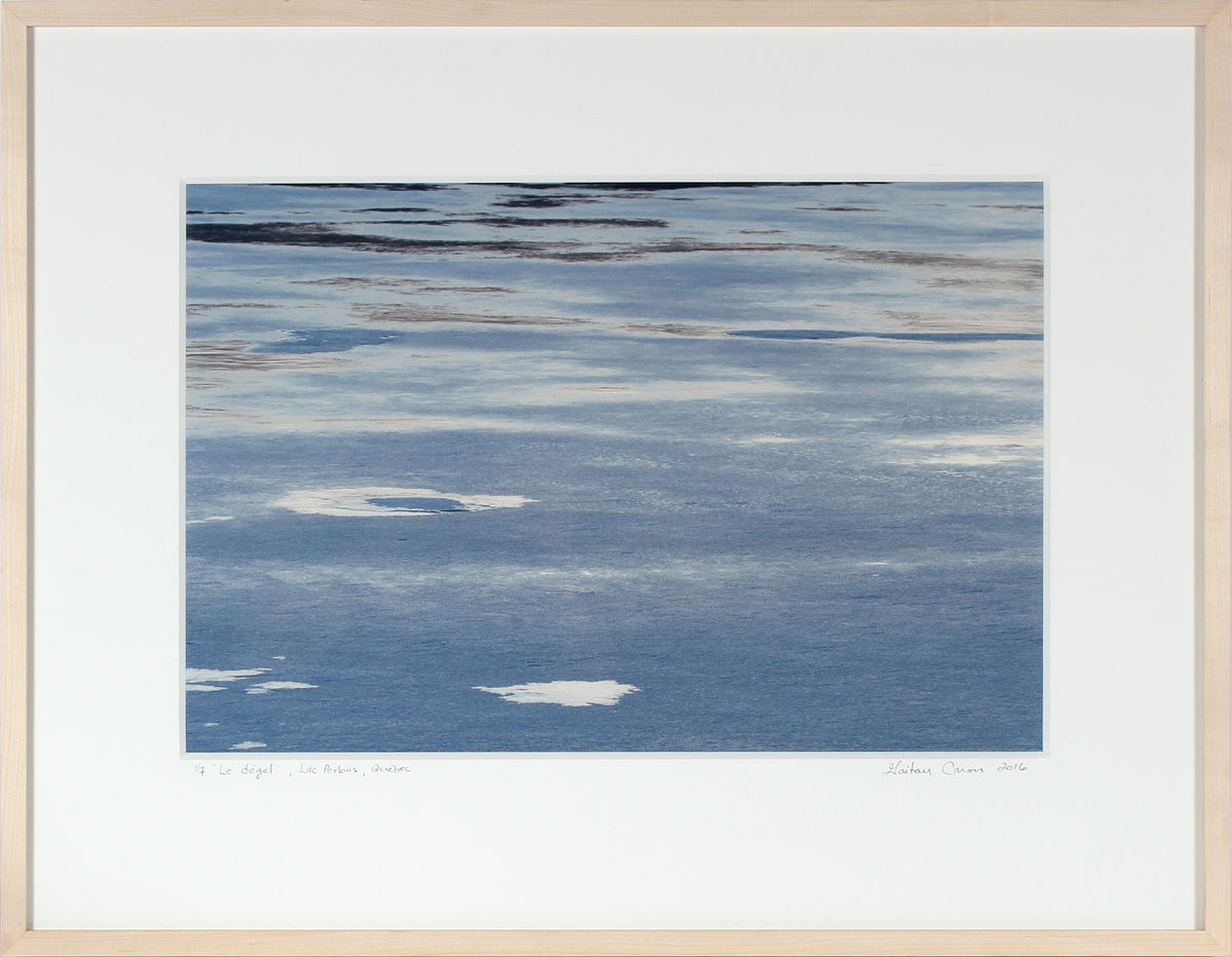 <I>Le dégel (Thawing)</I><br>Lac Perkins, Danville, Québec, Canada, 2016<br><br>GC0426