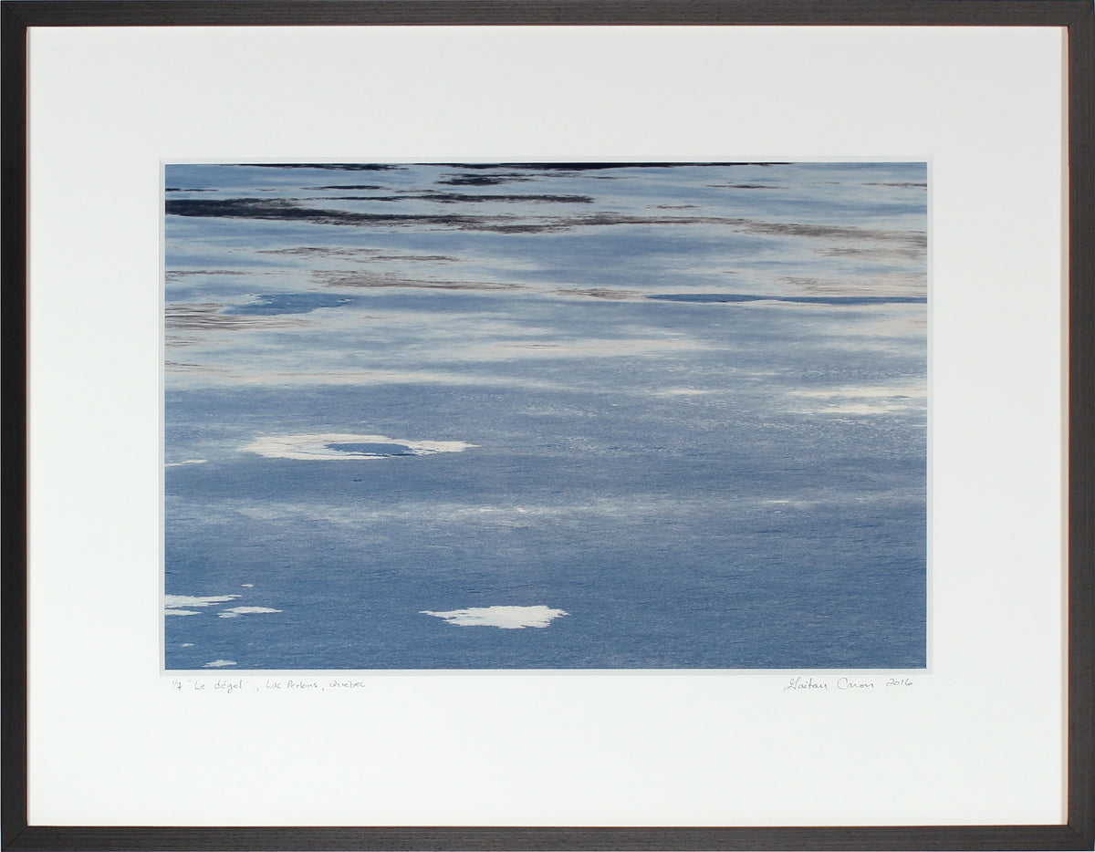 <I>Le dégel (Thawing)</I><br>Lac Perkins, Danville, Québec, Canada, 2016<br><br>GC0426