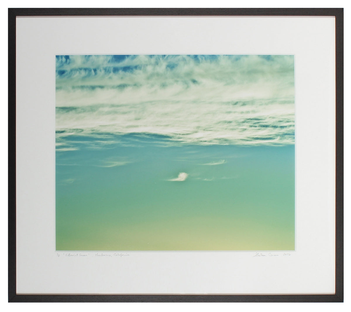 <I>Ethereal Green</I><br>Mendocino, California, 2016<br><br>GC0428