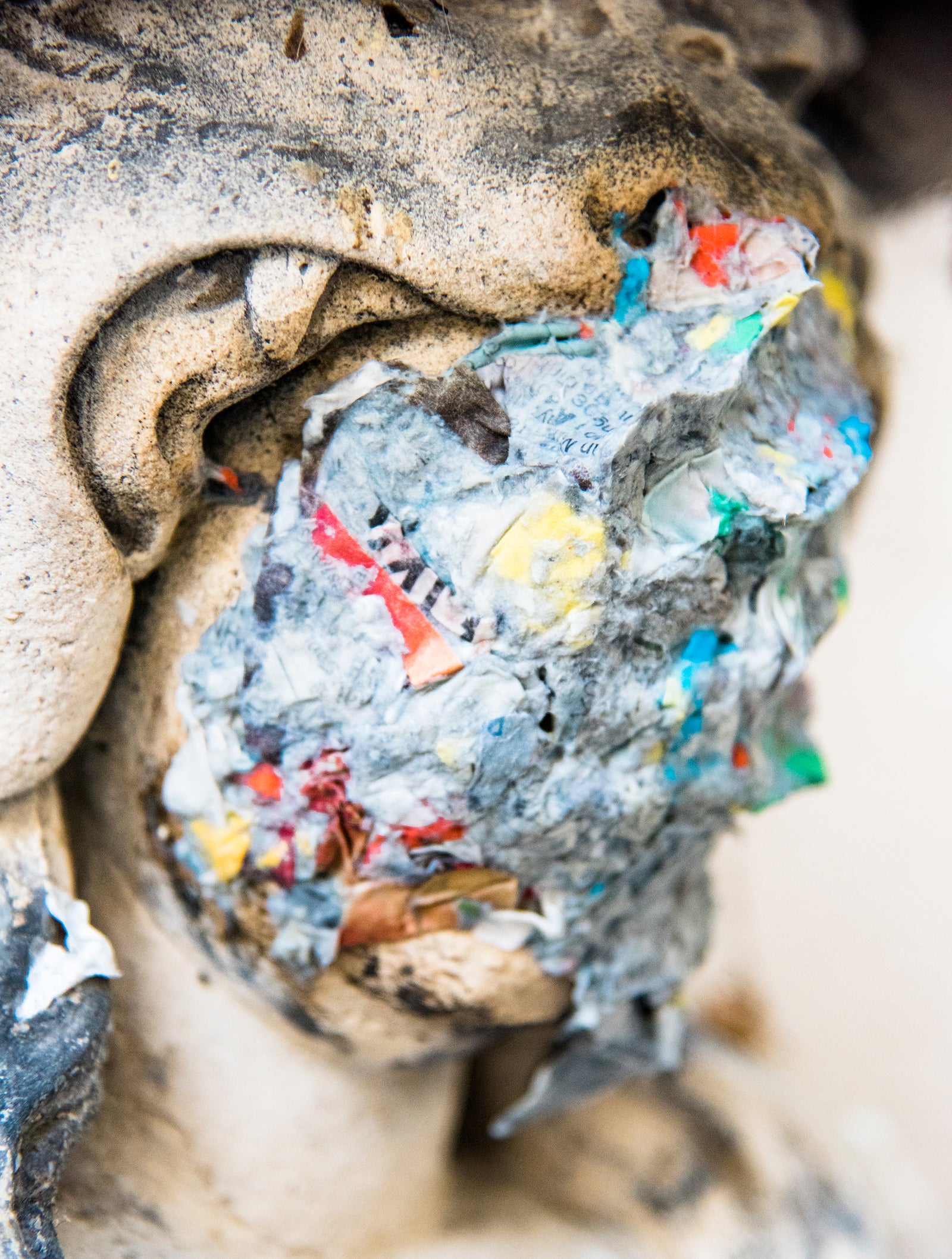 <i>La Sainte Vierge, papier mâché</i> <br>2019 Paris, France <br><br>GC0482