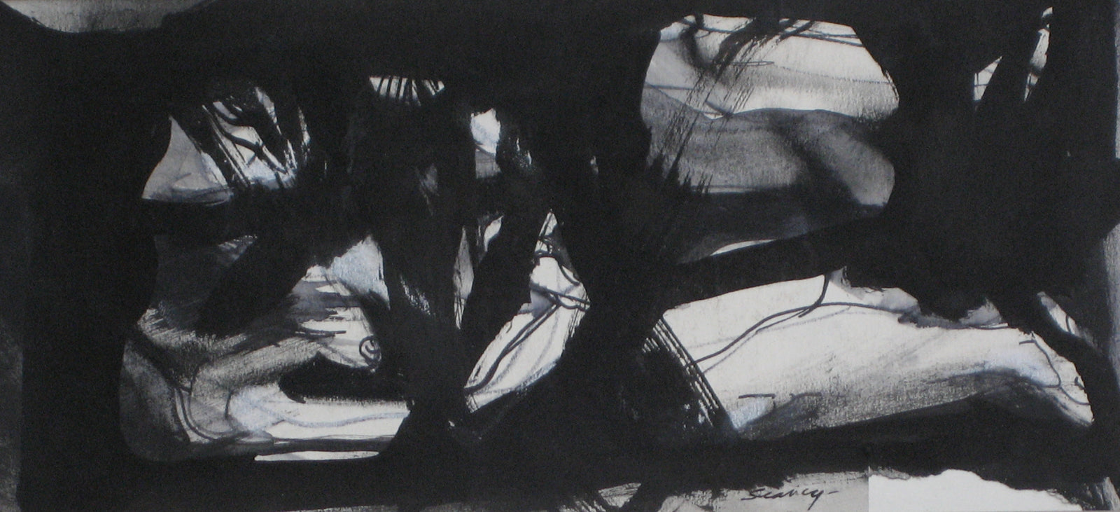 1960s Moody Mixed Media<br><br>#0419