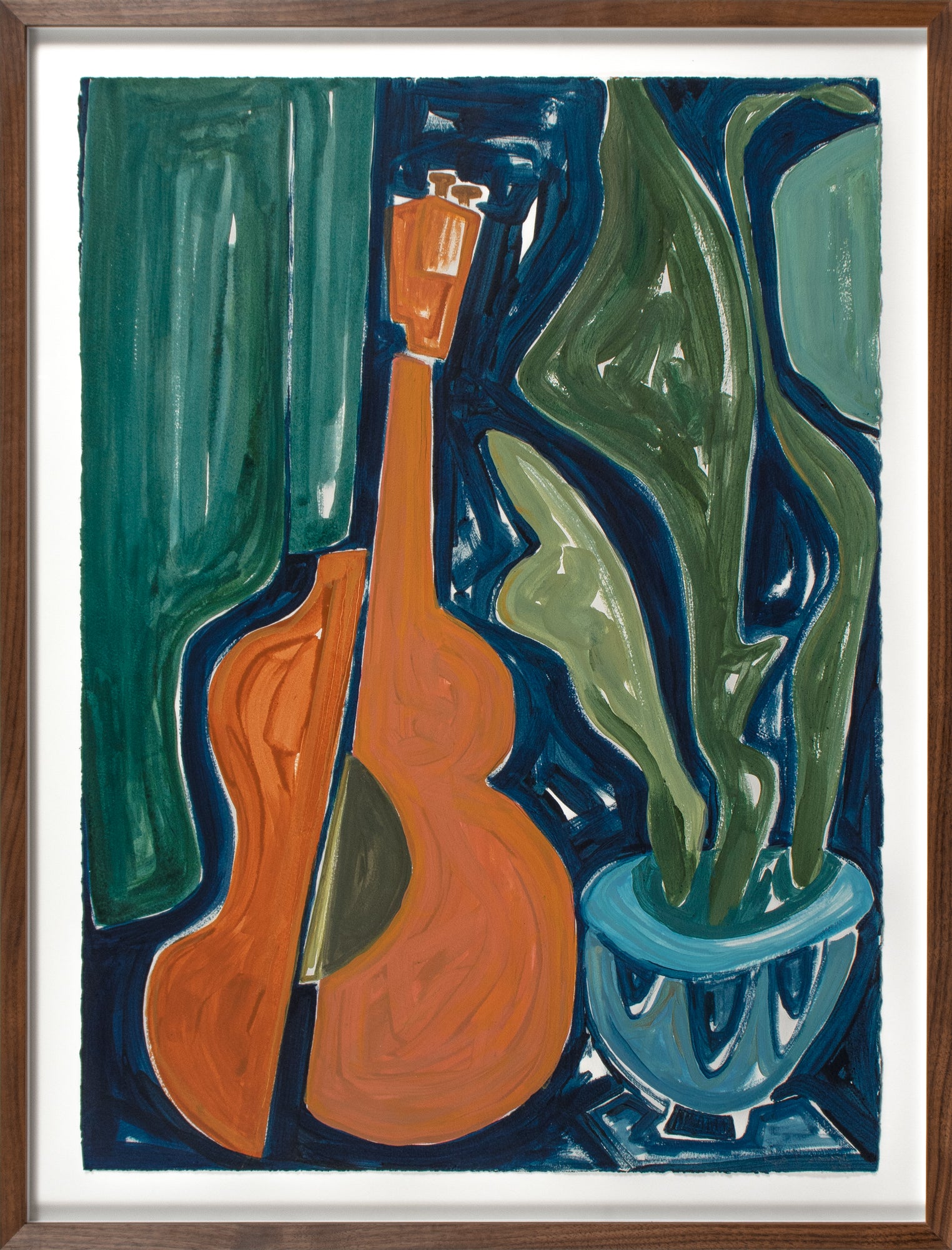 <i>Constance Street VII (New Orleans)</i> <br>2022 Hand-Mixed Pigments <br><br>#C0709