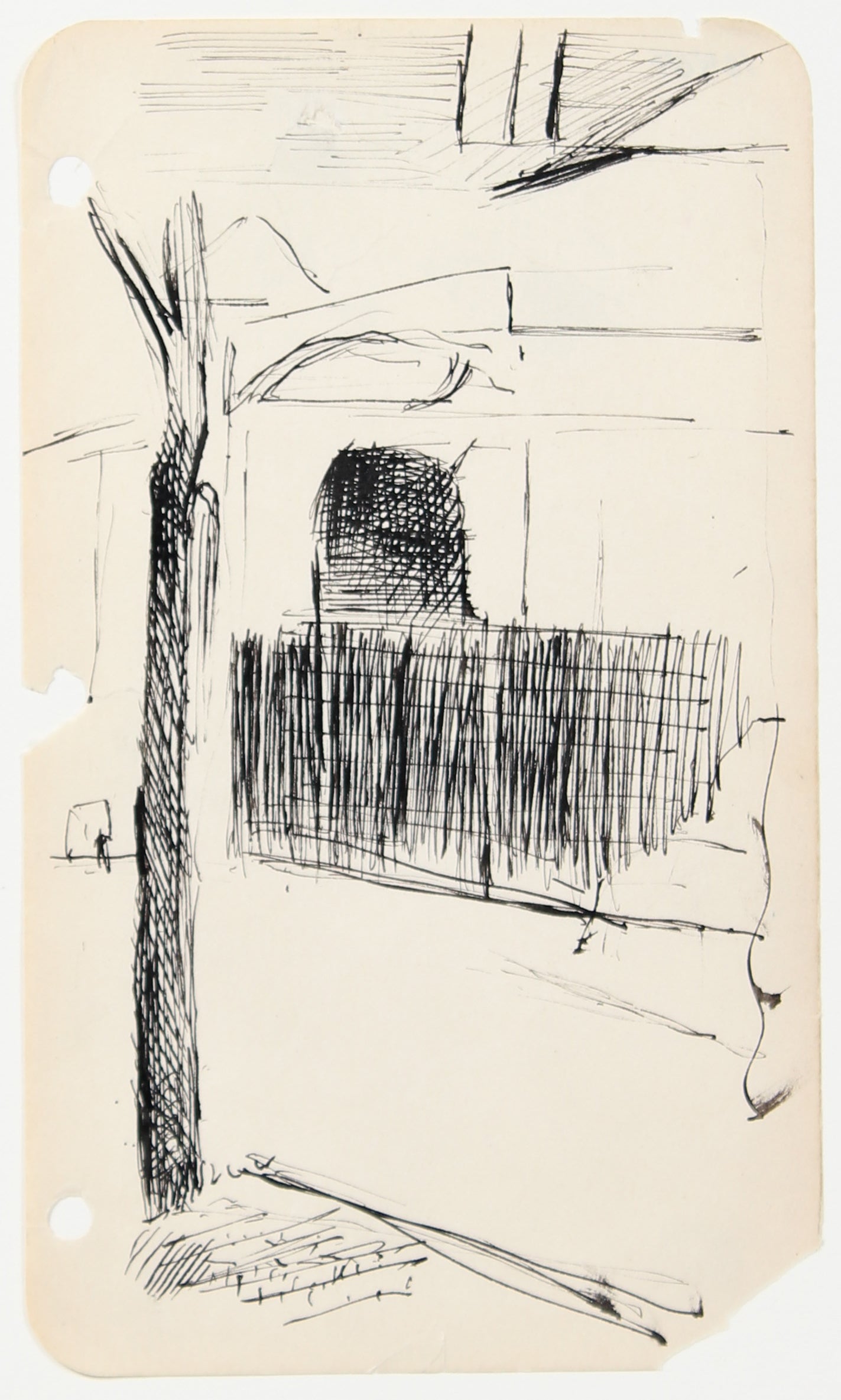 1940-60s Ink Park Study<br>1940-60s<br><br>#10404