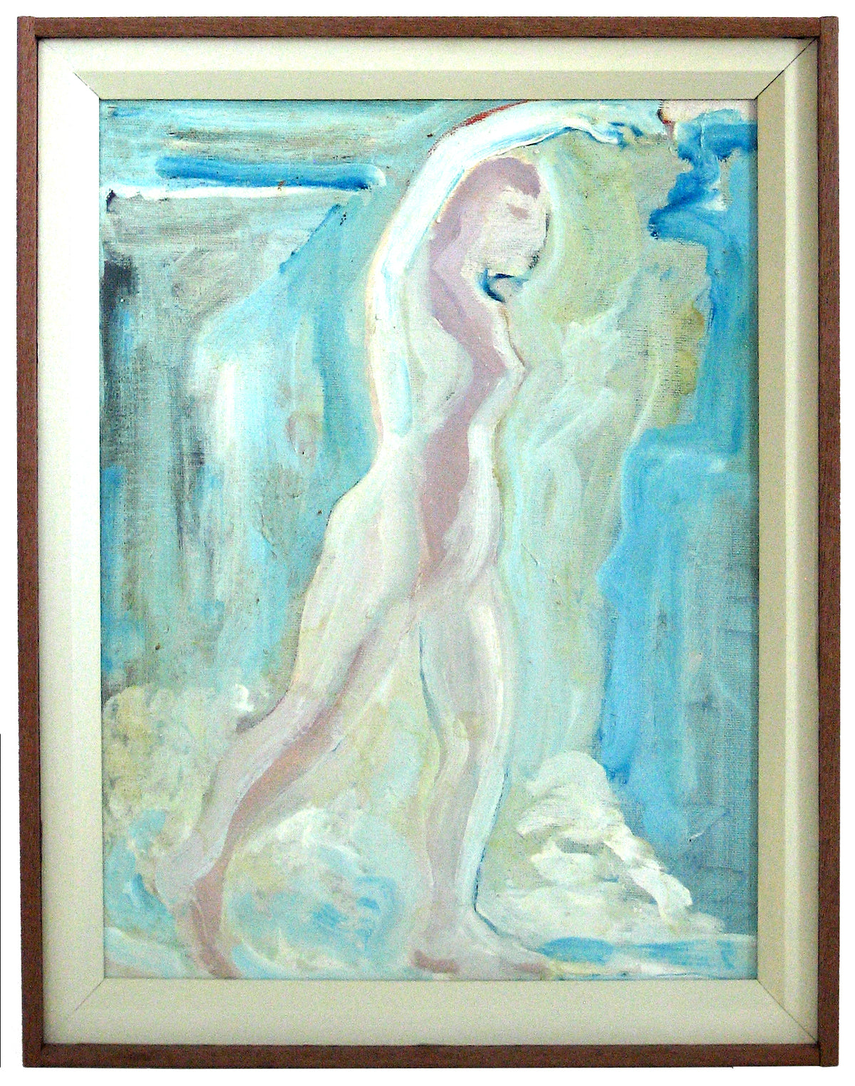 Bay Area Figurative Standiong Form&lt;br&gt;1978 Oil on Canvas&lt;br&gt;&lt;br&gt;#12722