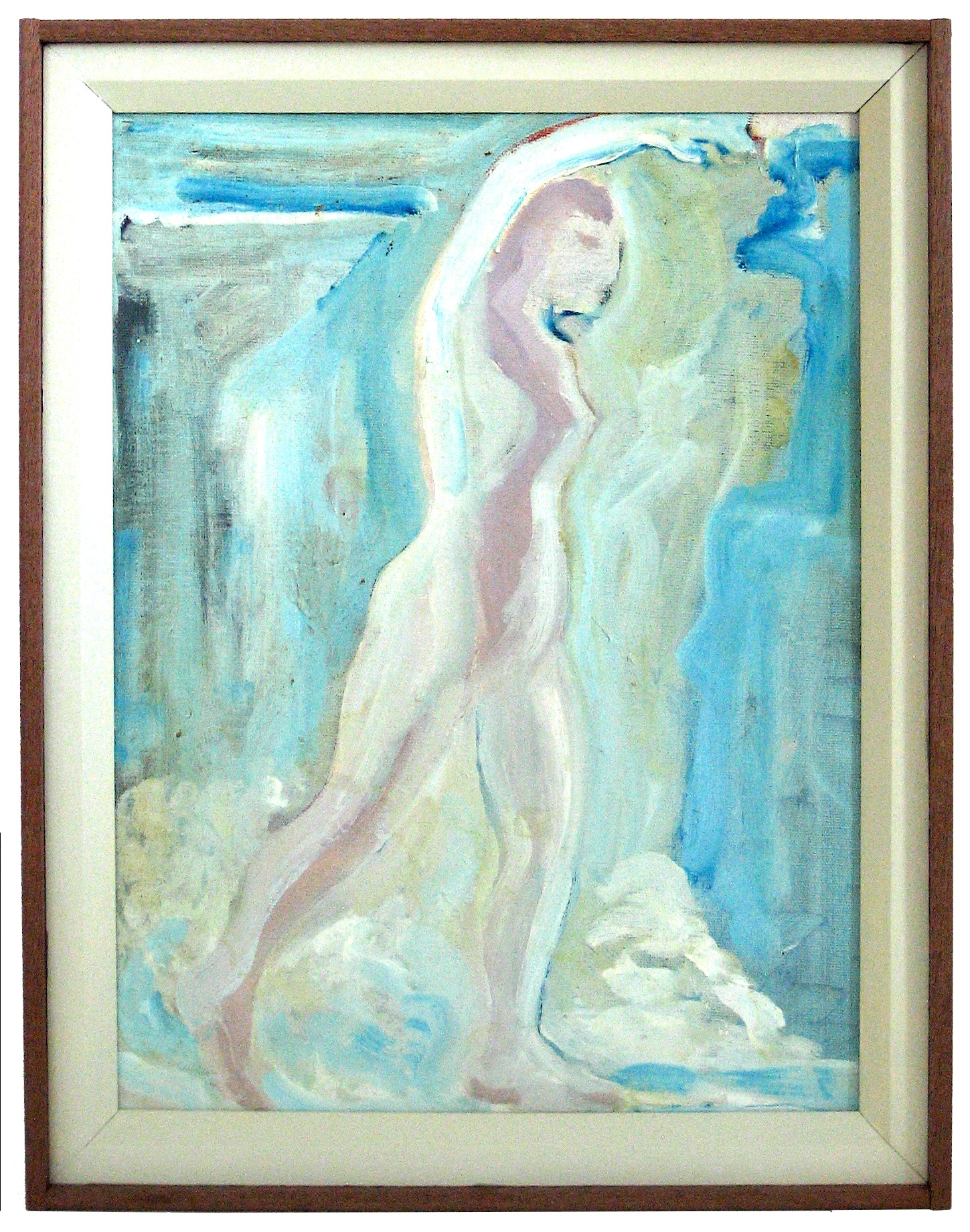 Bay Area Figurative Standiong Form<br>1978 Oil on Canvas<br><br>#12722
