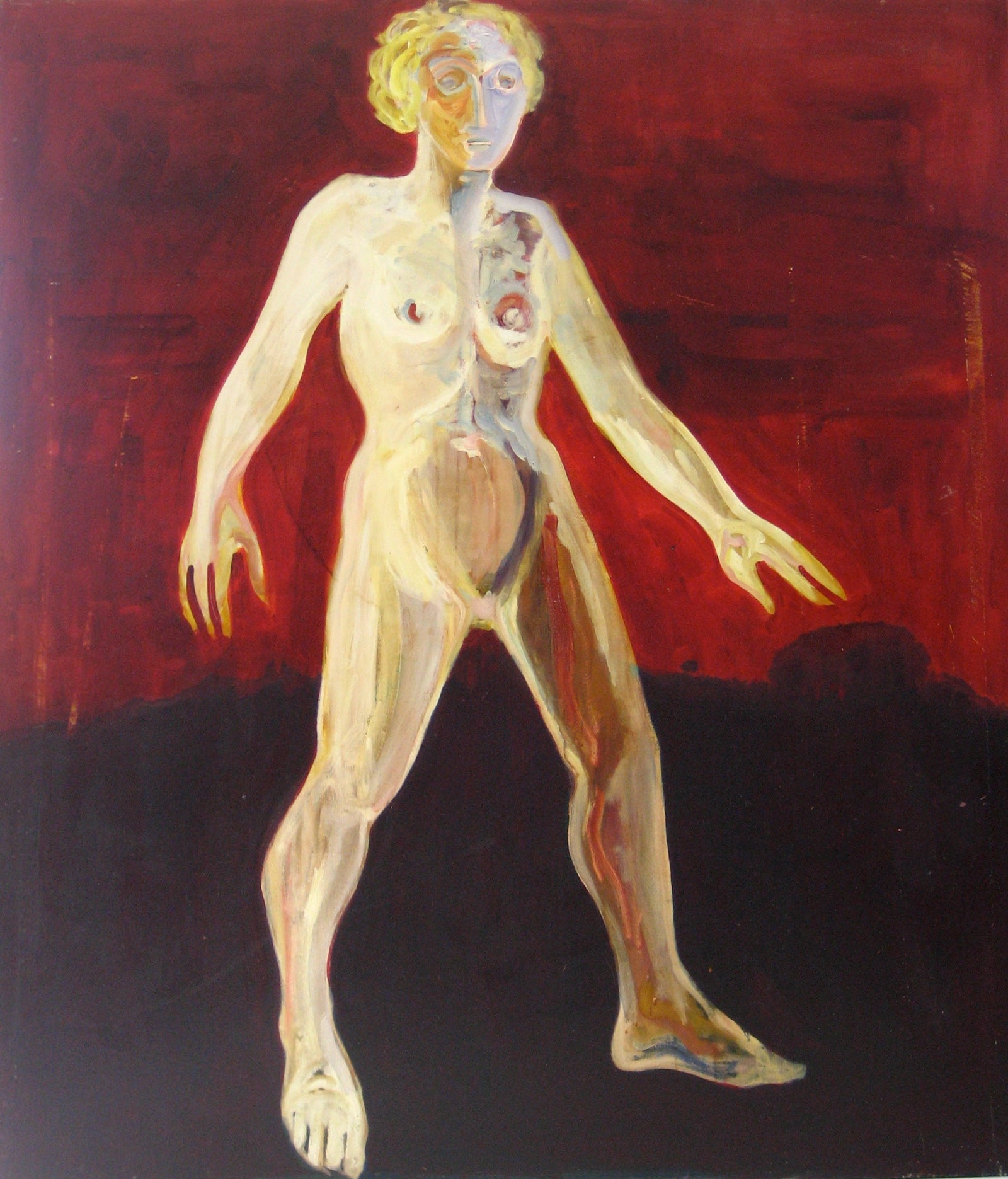 <i>Barbara S. Poet</i> <br>1978 Bay Area Figurative Oil <br><br>#13259