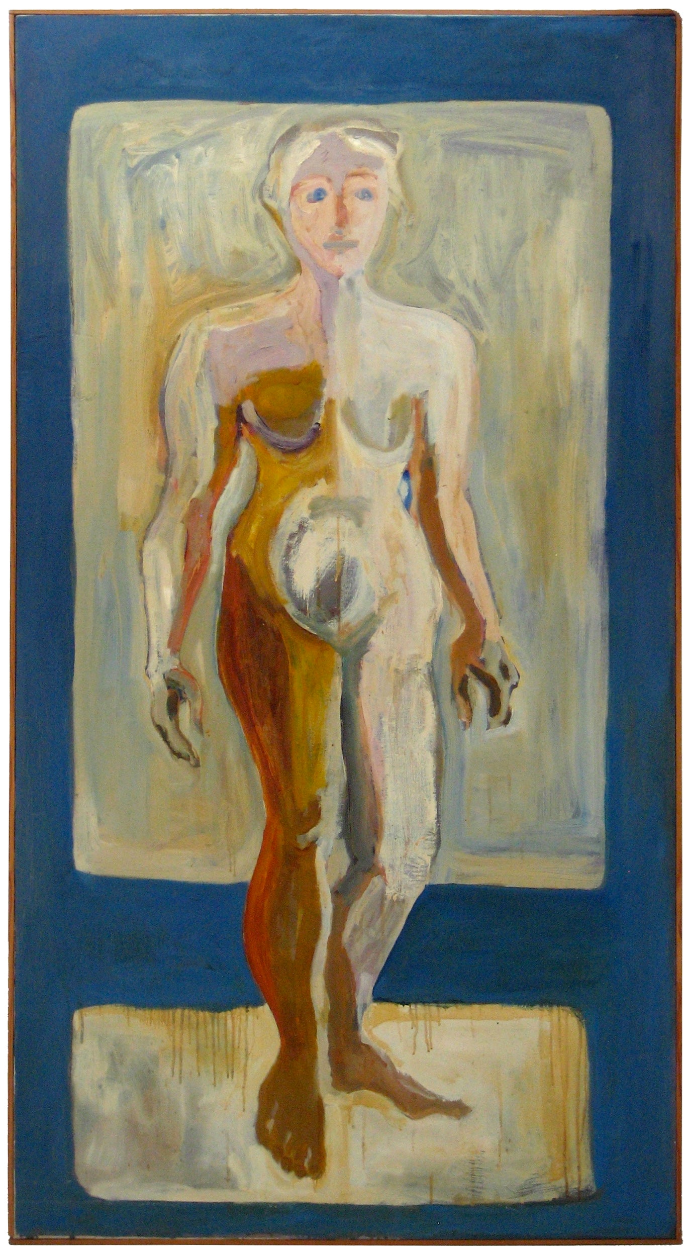 <i>Madonna of the Freeway</i><br>1981 Oil Nude<br><br>#13268