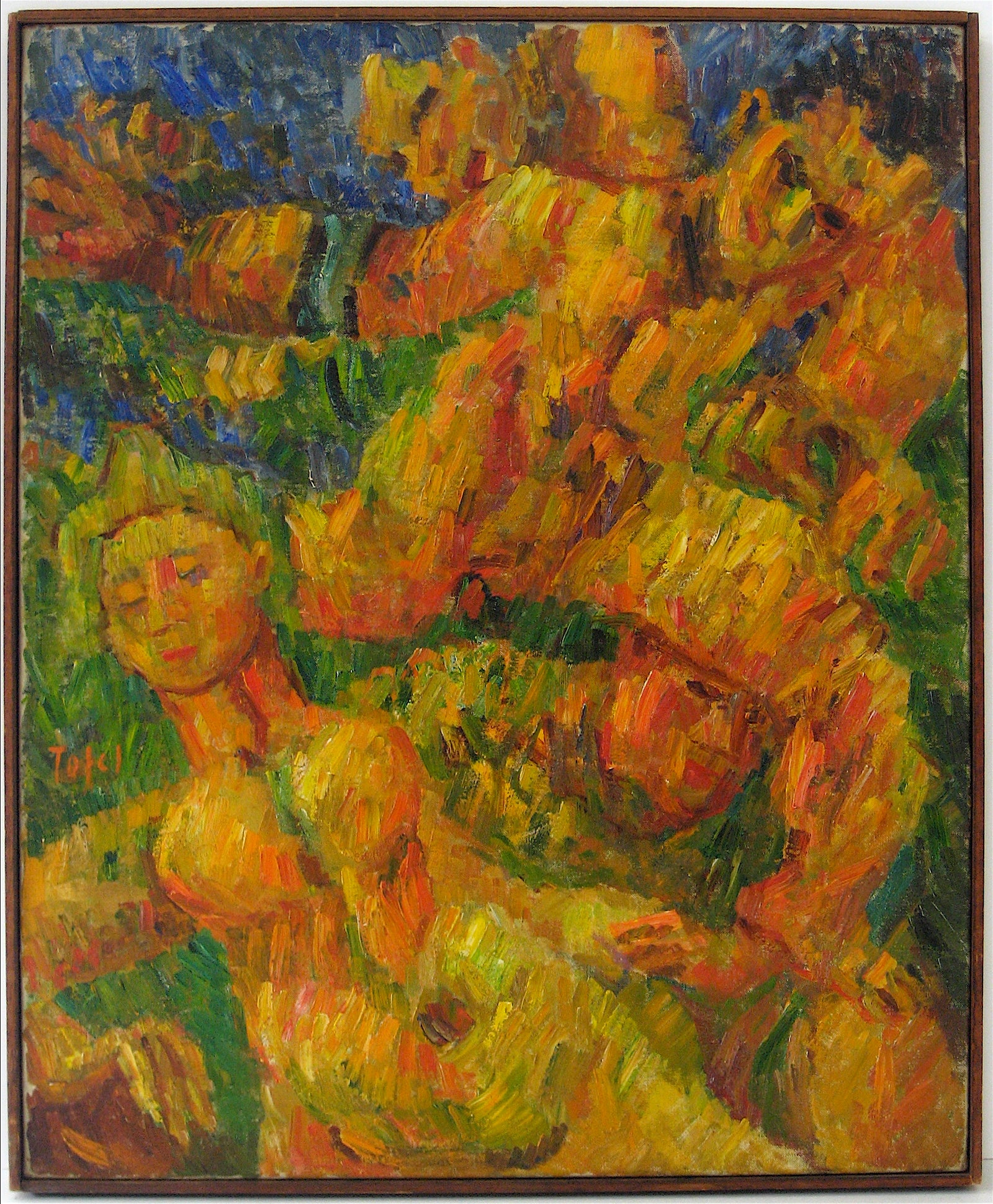 <i>Running Man</i><br>1948 Oil<br><br>#13925