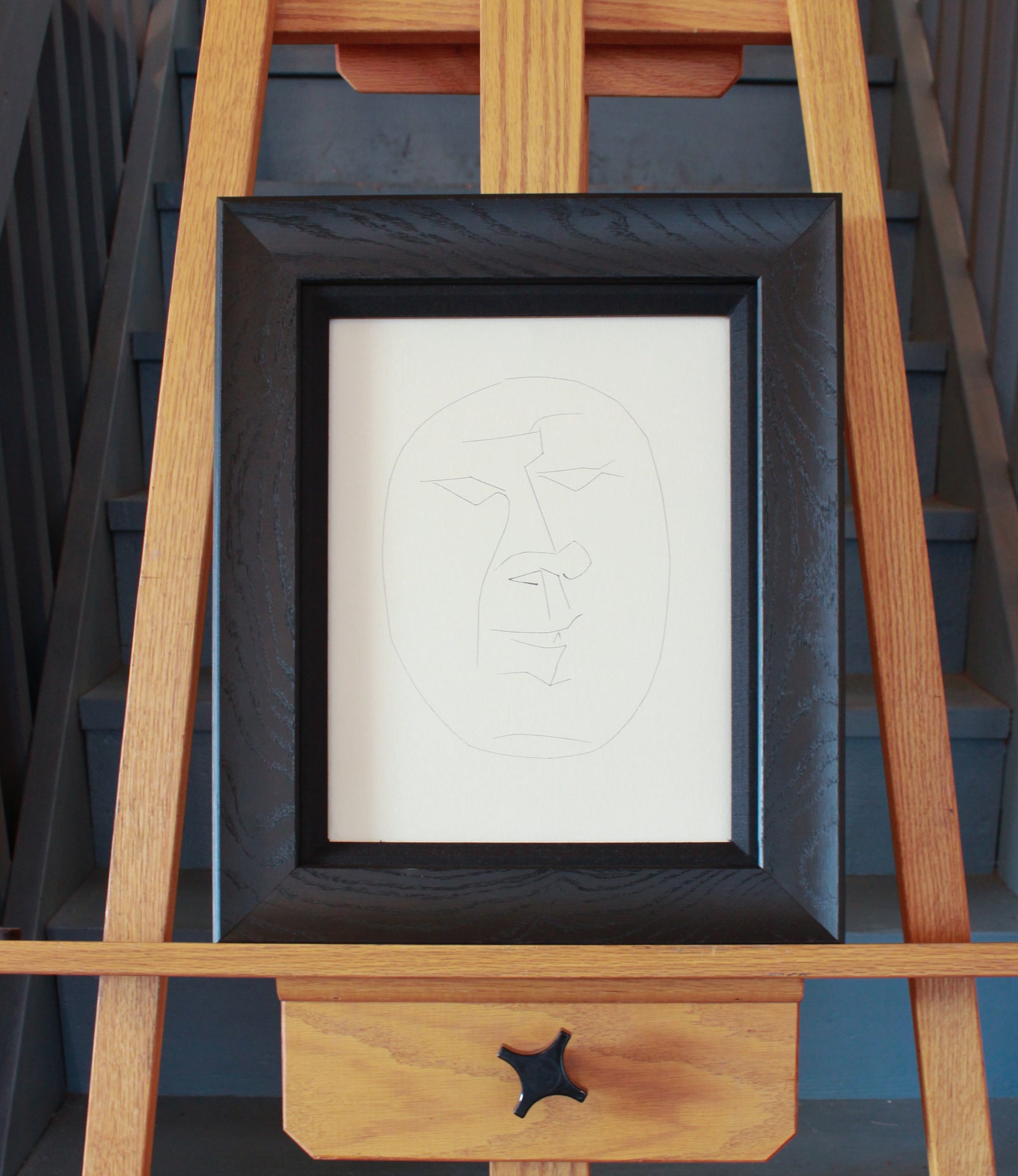 Self-Portrait from <i>Carmen</i> Series <br>1949 Engraving <br><br>#B1121