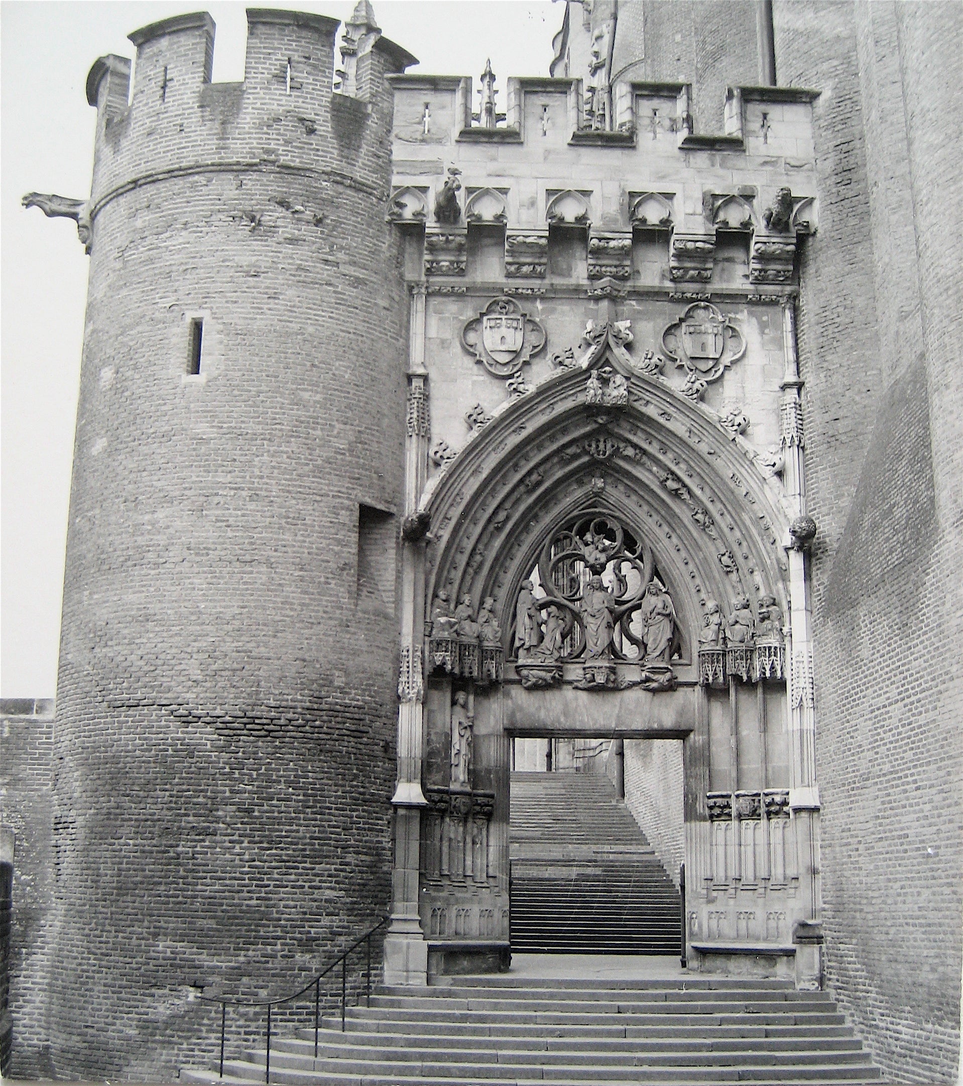 Arched Castle Doorway <br>1960s Photograph<br><br>#16260