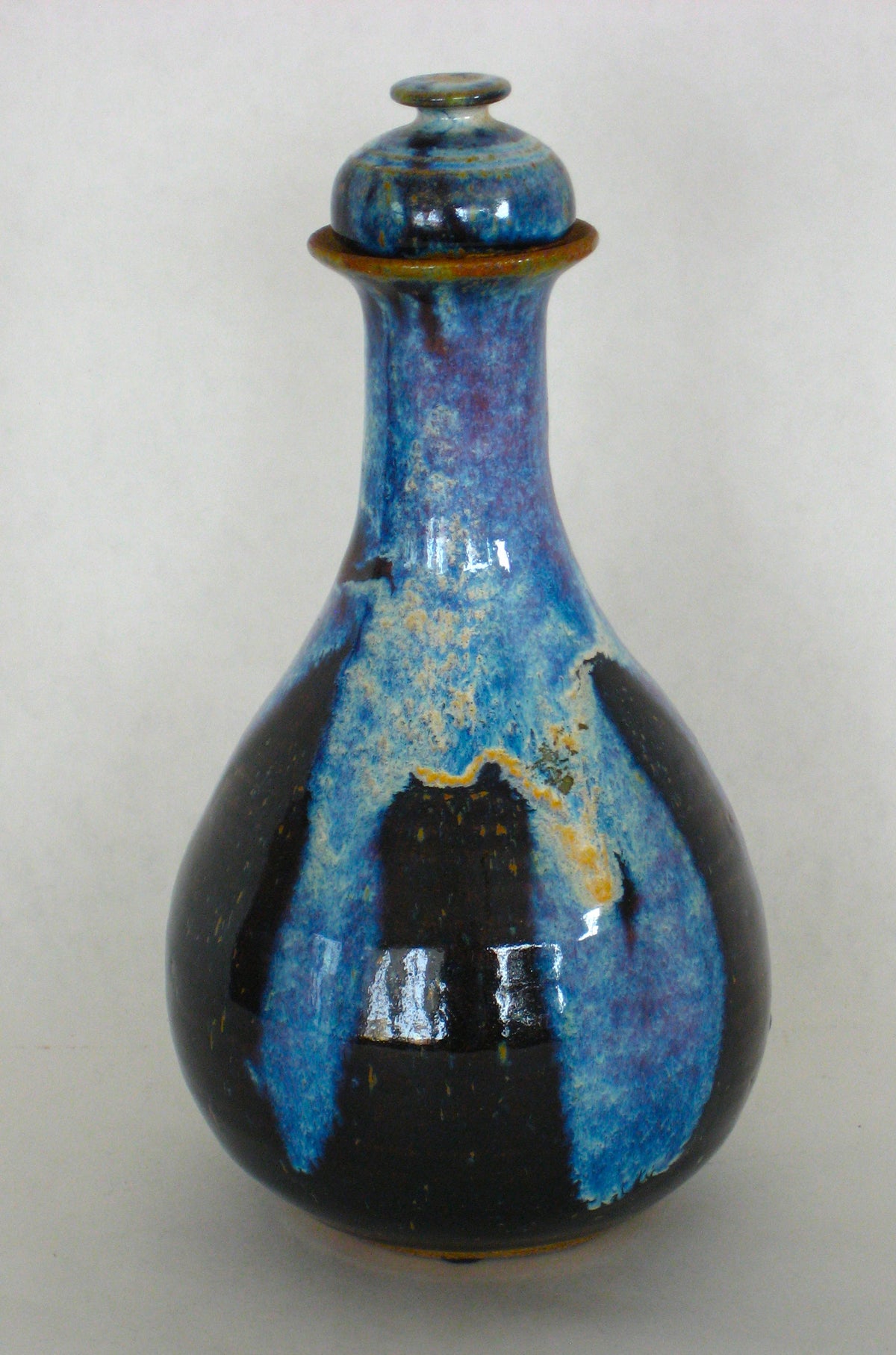 Collection of 20th Century Ceramics with Rich Blues <br><br>#1761