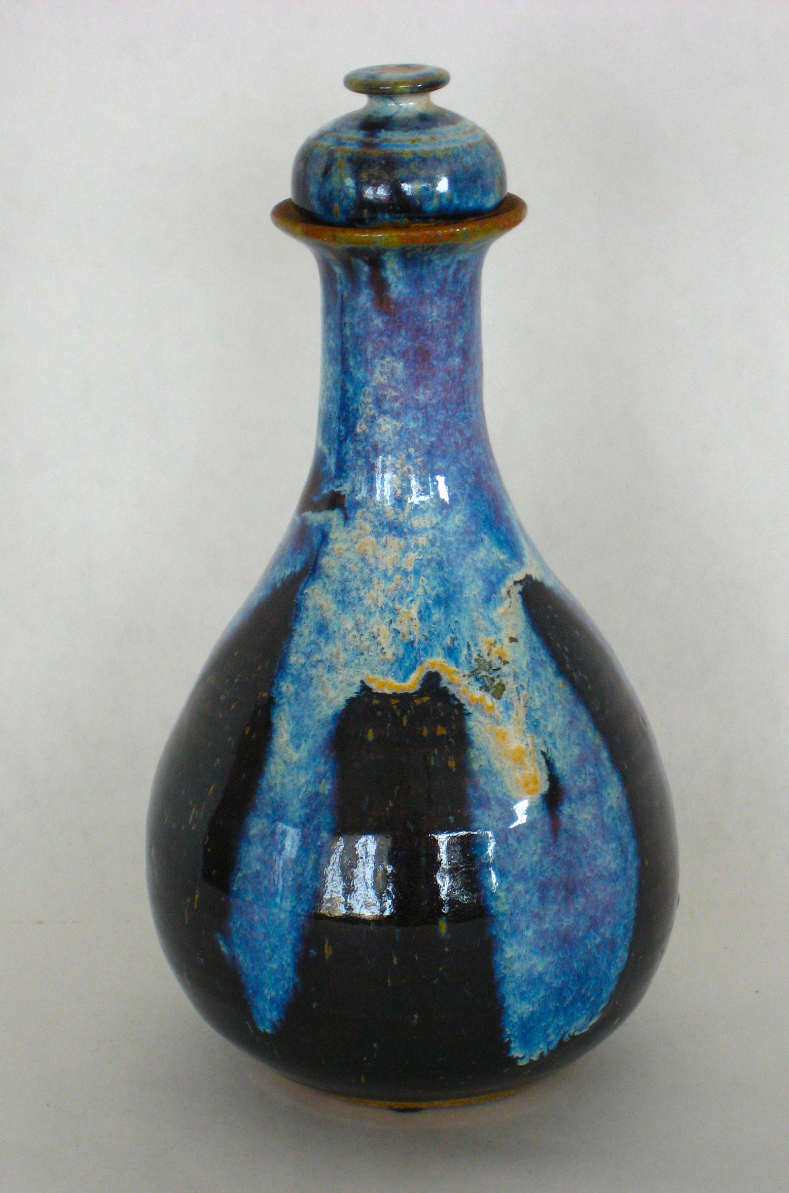 Collection of 20th Century Ceramics with Rich Blues <br><br>#1761