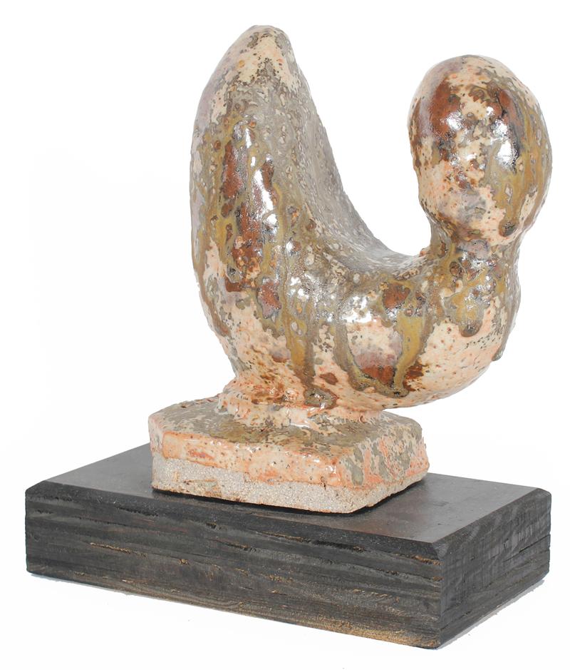 Deconstructed Figure<br>Clay on Wood, 2005<br><br>20262
