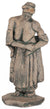 Bent Standing Woman<br>April 2000 Unglazed Clay<br><br>#20268