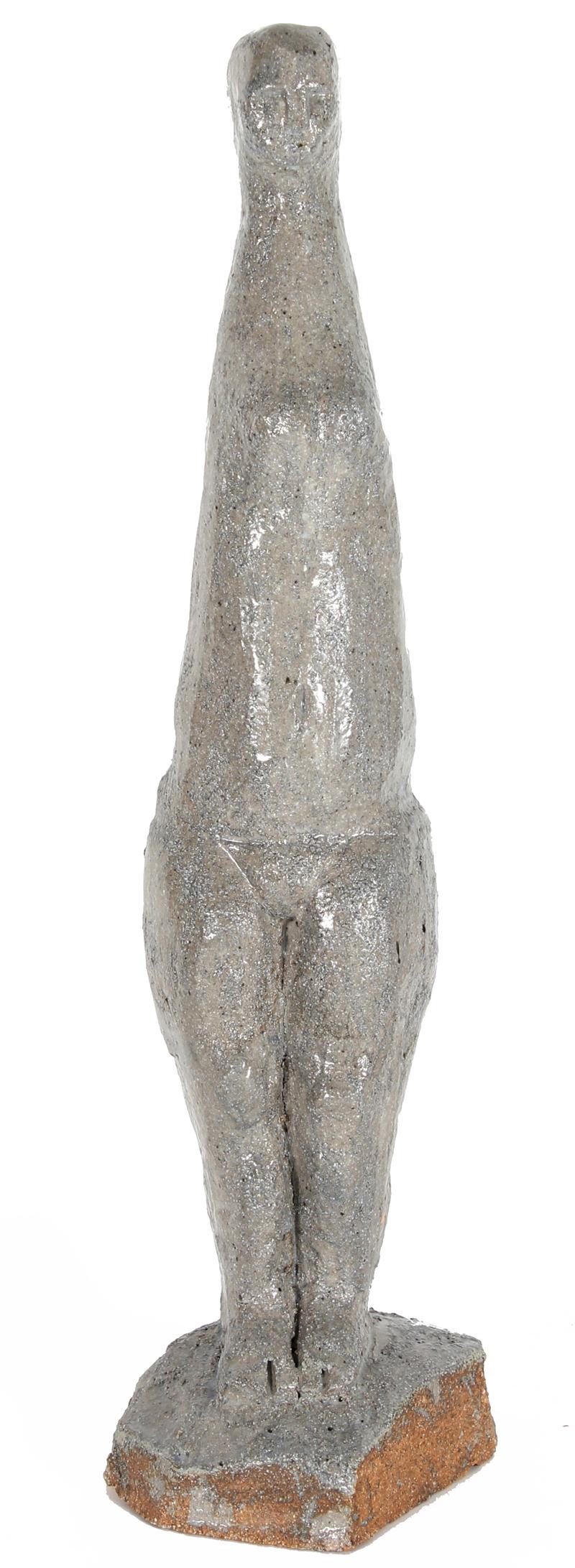 Narrow Standing Form<br>Clay, 2000s<br><br>#20283