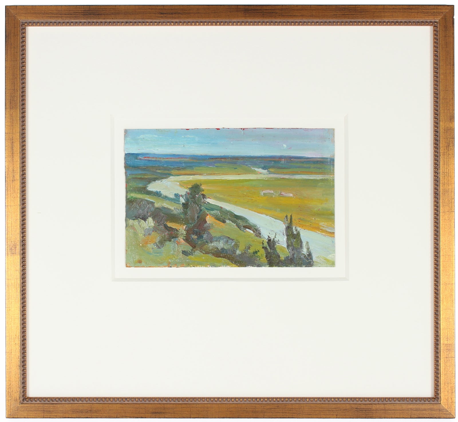 <i>Over the Hill</i><br>1980 Oil<br>Michail Cherni<br><br>#18157