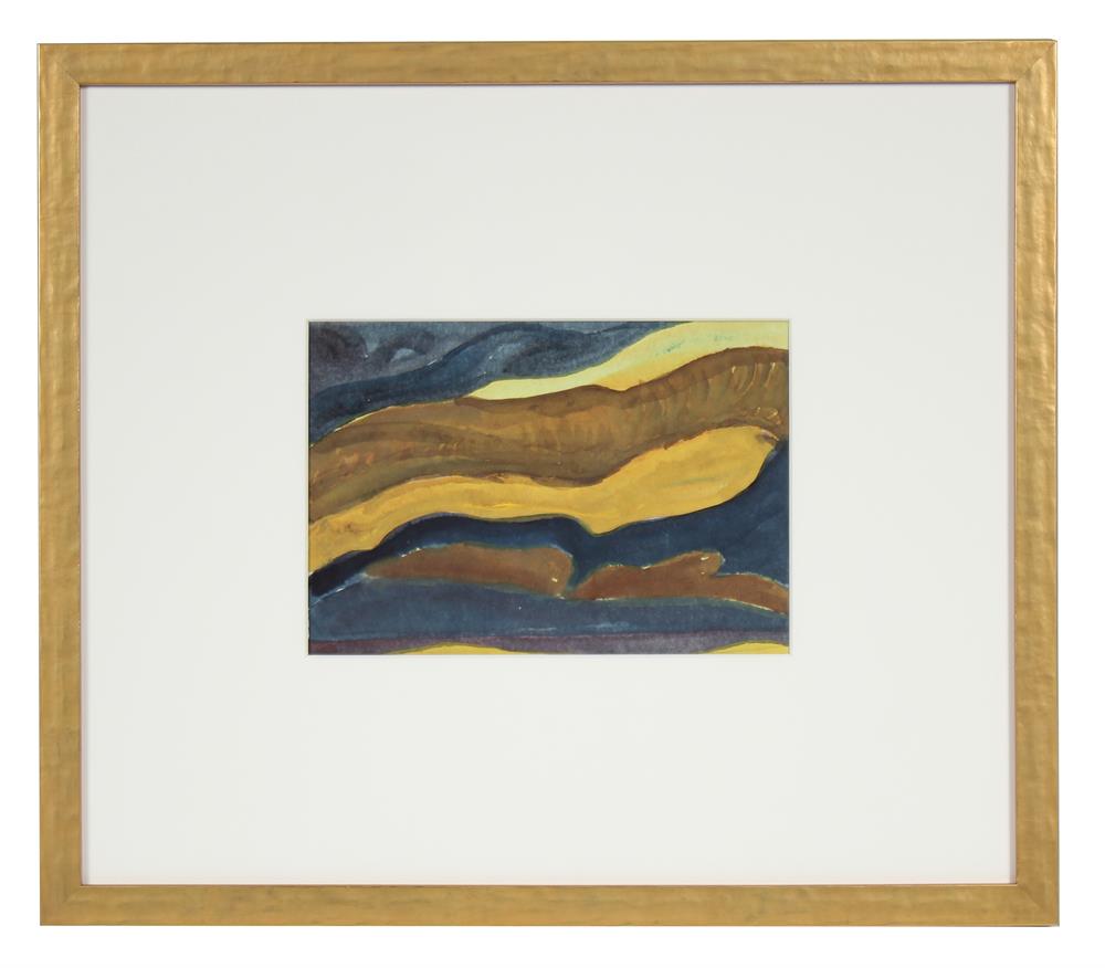 <i>With Homage to Arthur Dove</i><br>1980 Gouache<br><br>#66850
