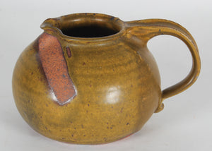 Stout Brown & Yellow Patterned Pitcher<br><br>#13011
