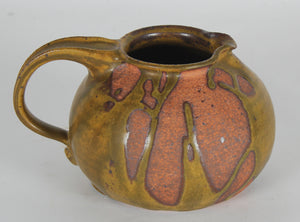 Stout Brown & Yellow Patterned Pitcher<br><br>#13011