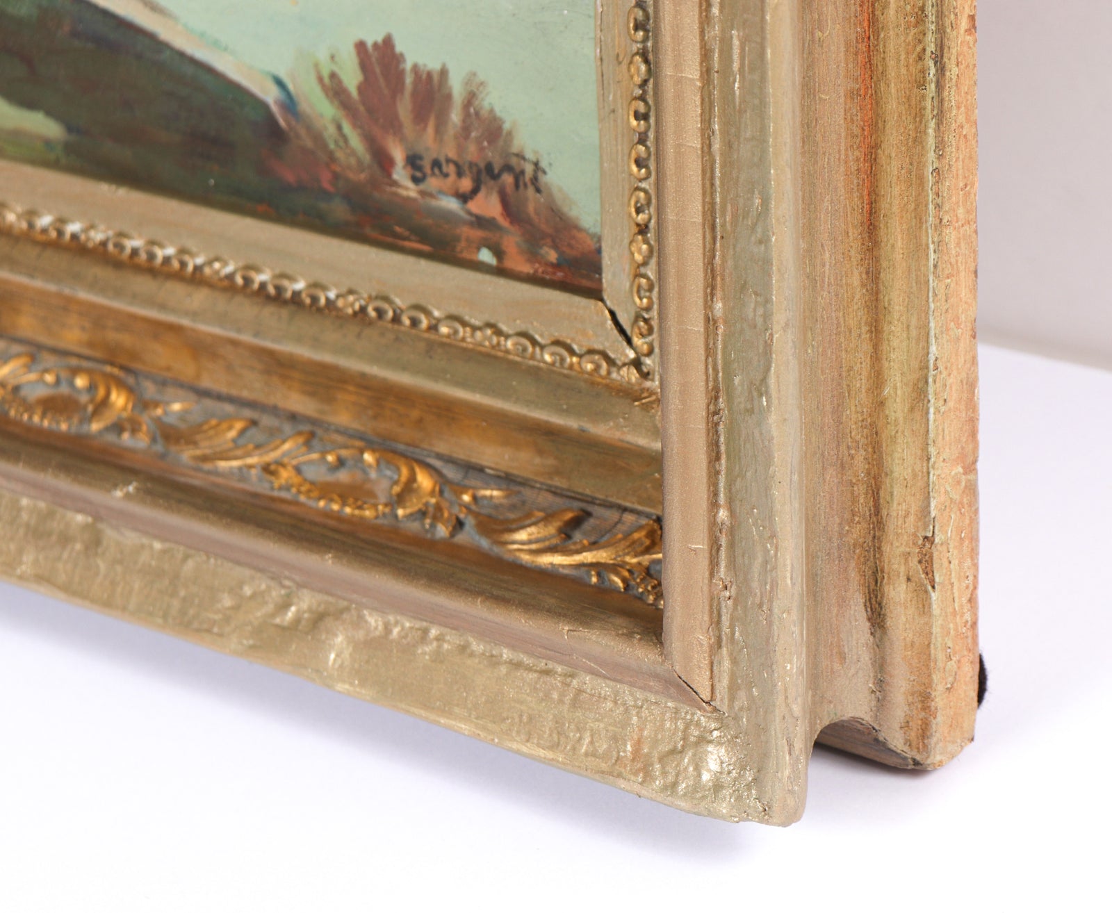 Tree Over-looking California Field<br>20th Century Oil<br><br>#C2698