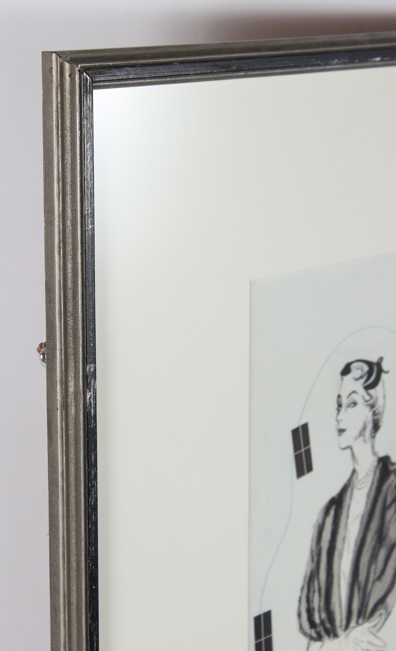 <i>Mink</i><br>Mid Century Fashion Illustration<br><br>#27058